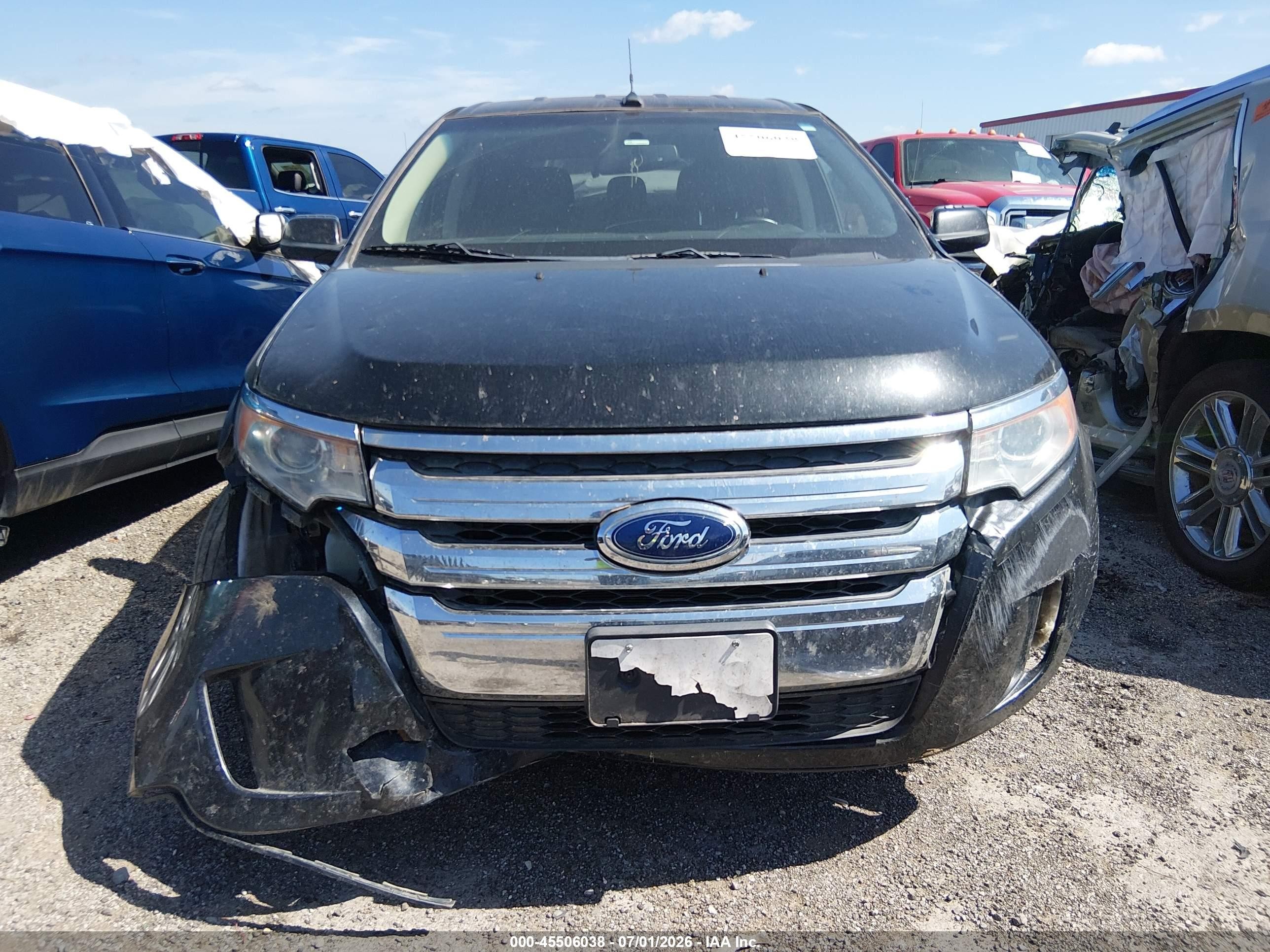 2013 Ford Edge Sel Black vin: 2FMDK3JC8DBB66241