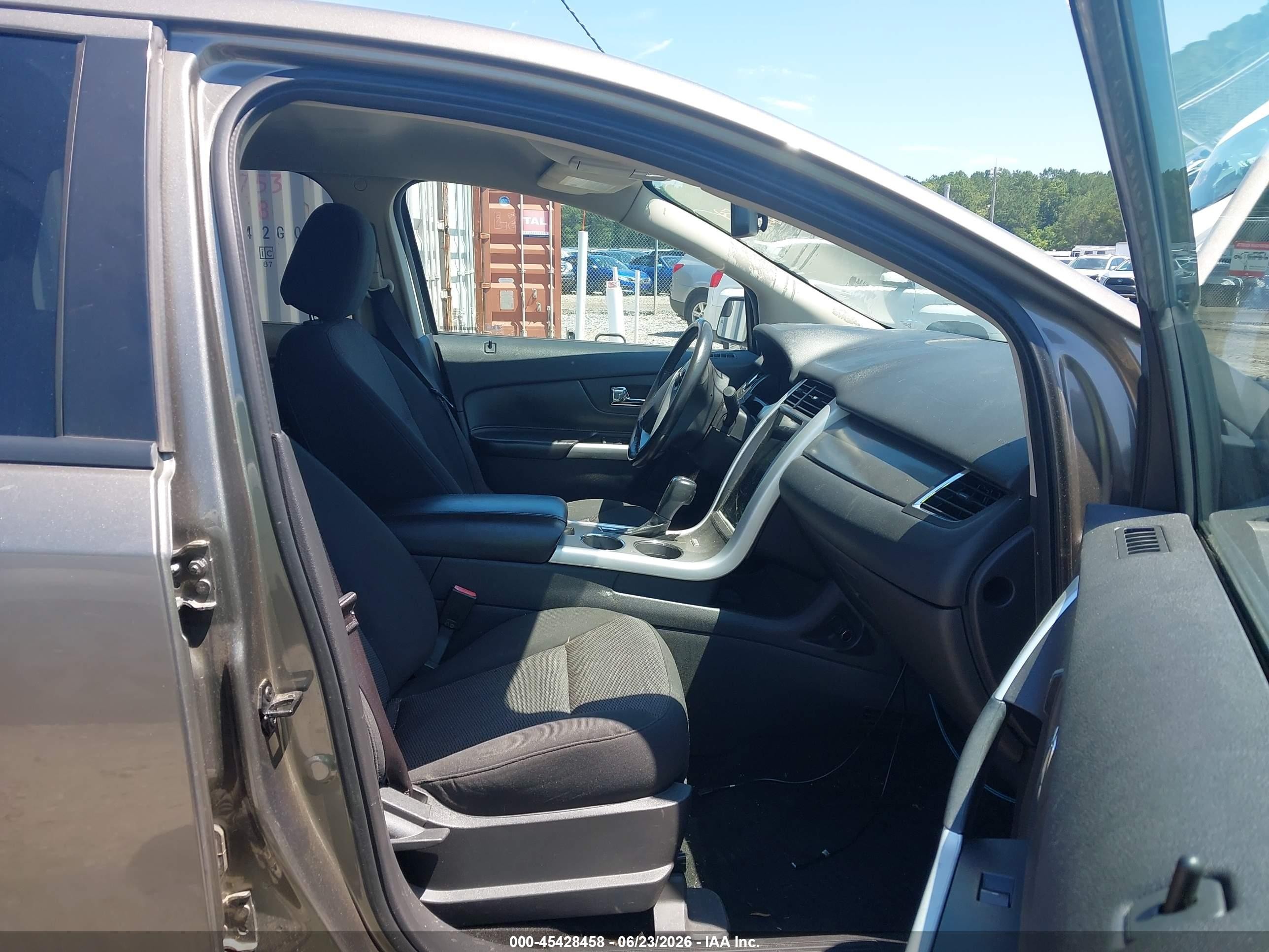 2013 Ford Edge Sel Gray vin: 2FMDK3JC8DBB87087