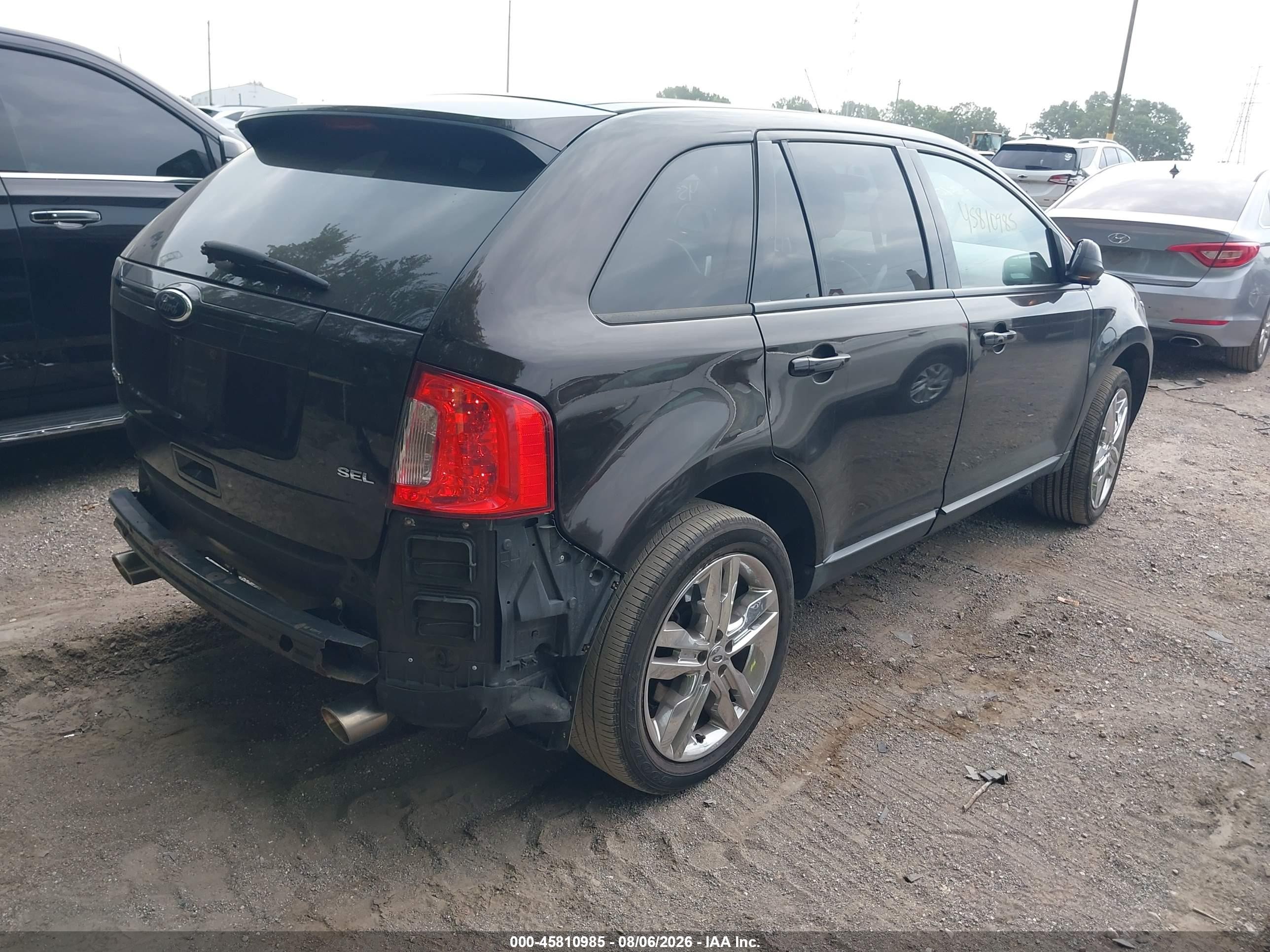 2013 Ford Edge Sel Brown vin: 2FMDK3JC8DBB90149