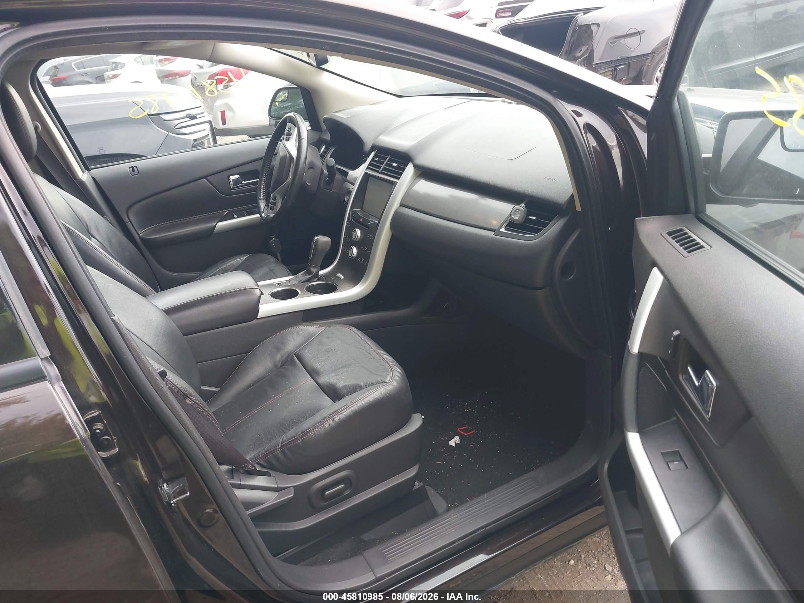 2013 Ford Edge Sel Brown vin: 2FMDK3JC8DBB90149