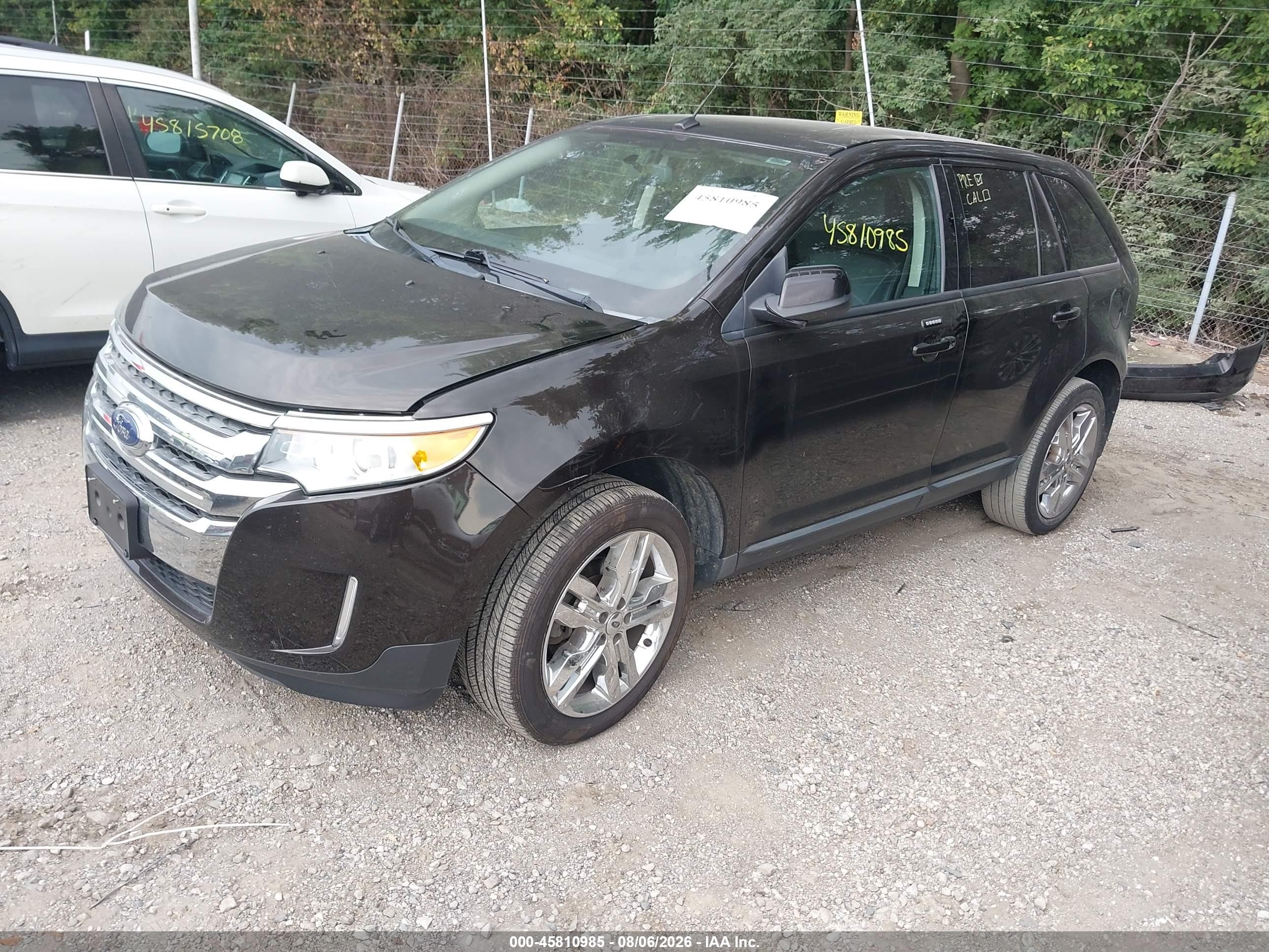 2013 Ford Edge Sel Brown vin: 2FMDK3JC8DBB90149