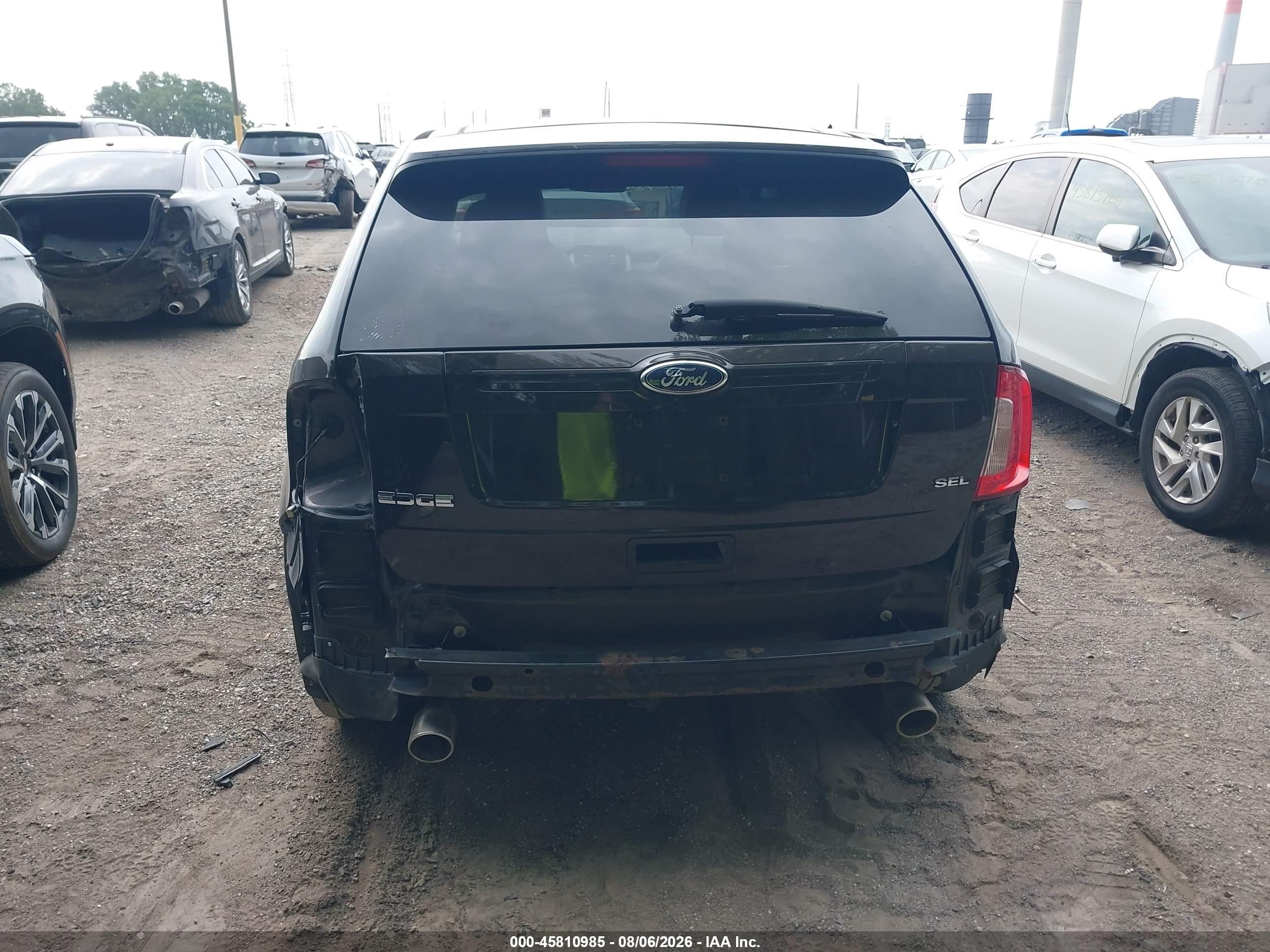2013 Ford Edge Sel Brown vin: 2FMDK3JC8DBB90149