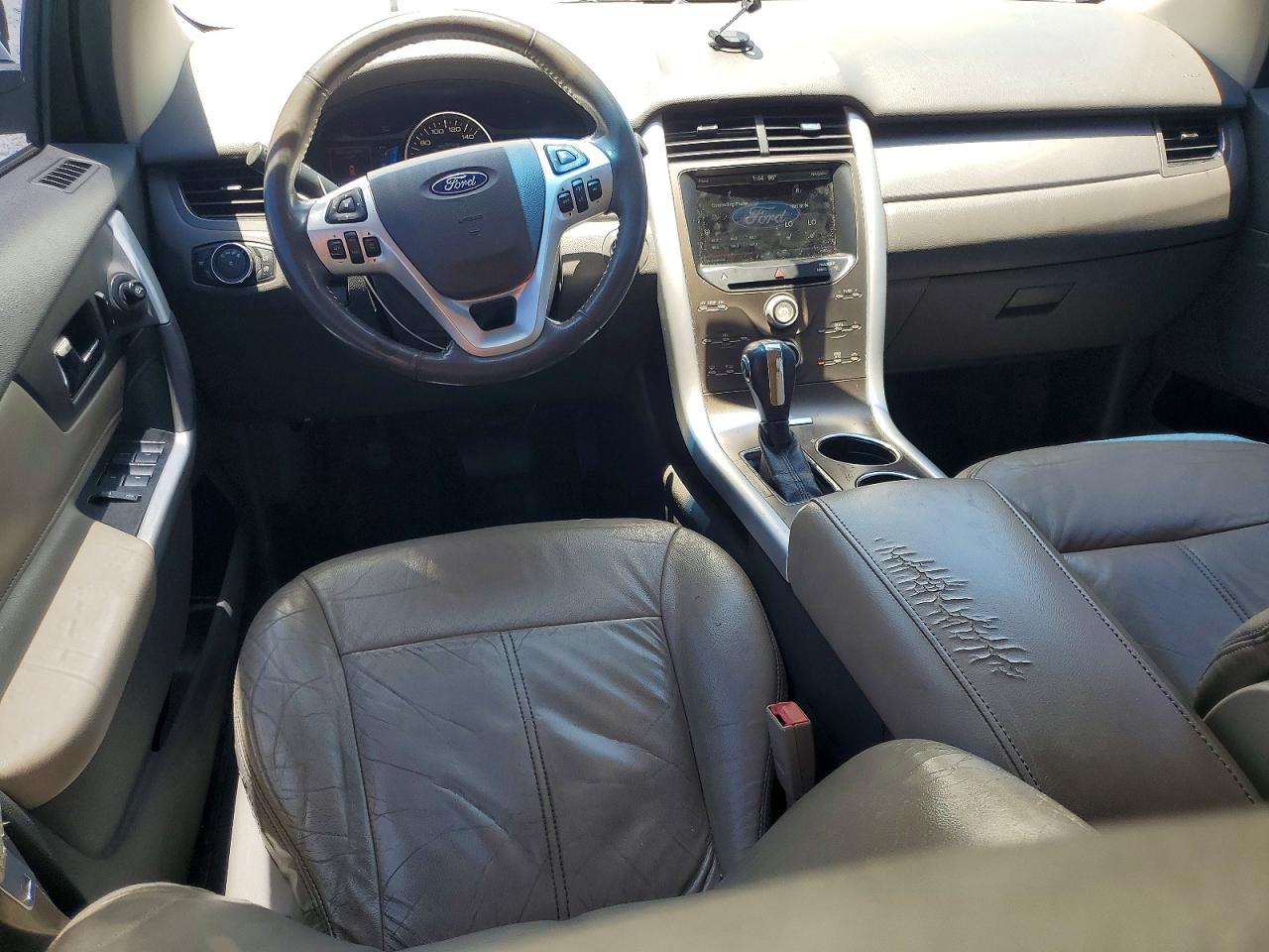 2013 Ford Edge Sel White vin: 2FMDK3JC8DBC91563