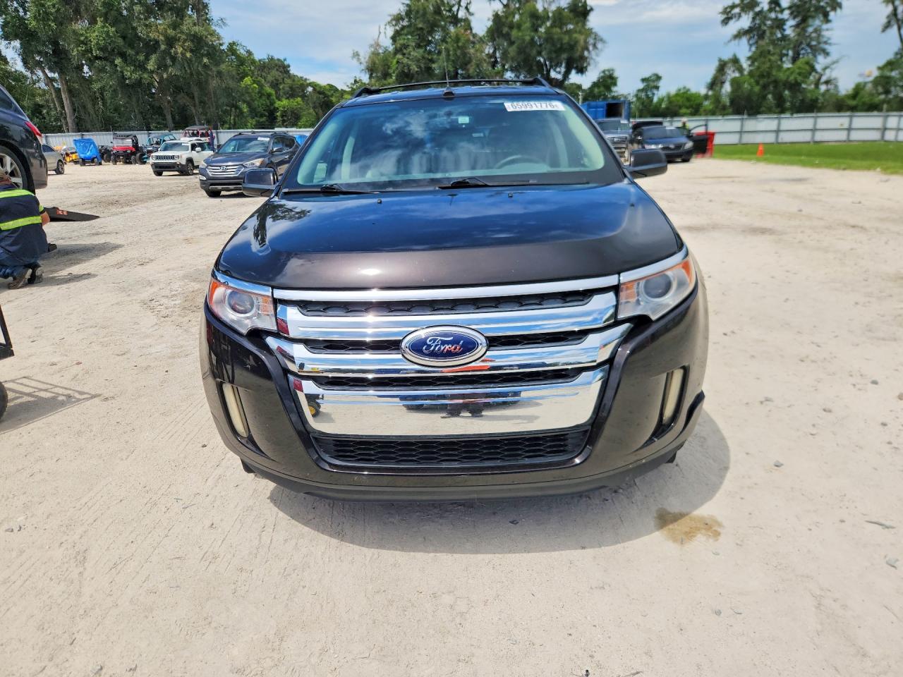 2013 Ford Edge Sel Black vin: 2FMDK3JC8DBE31272