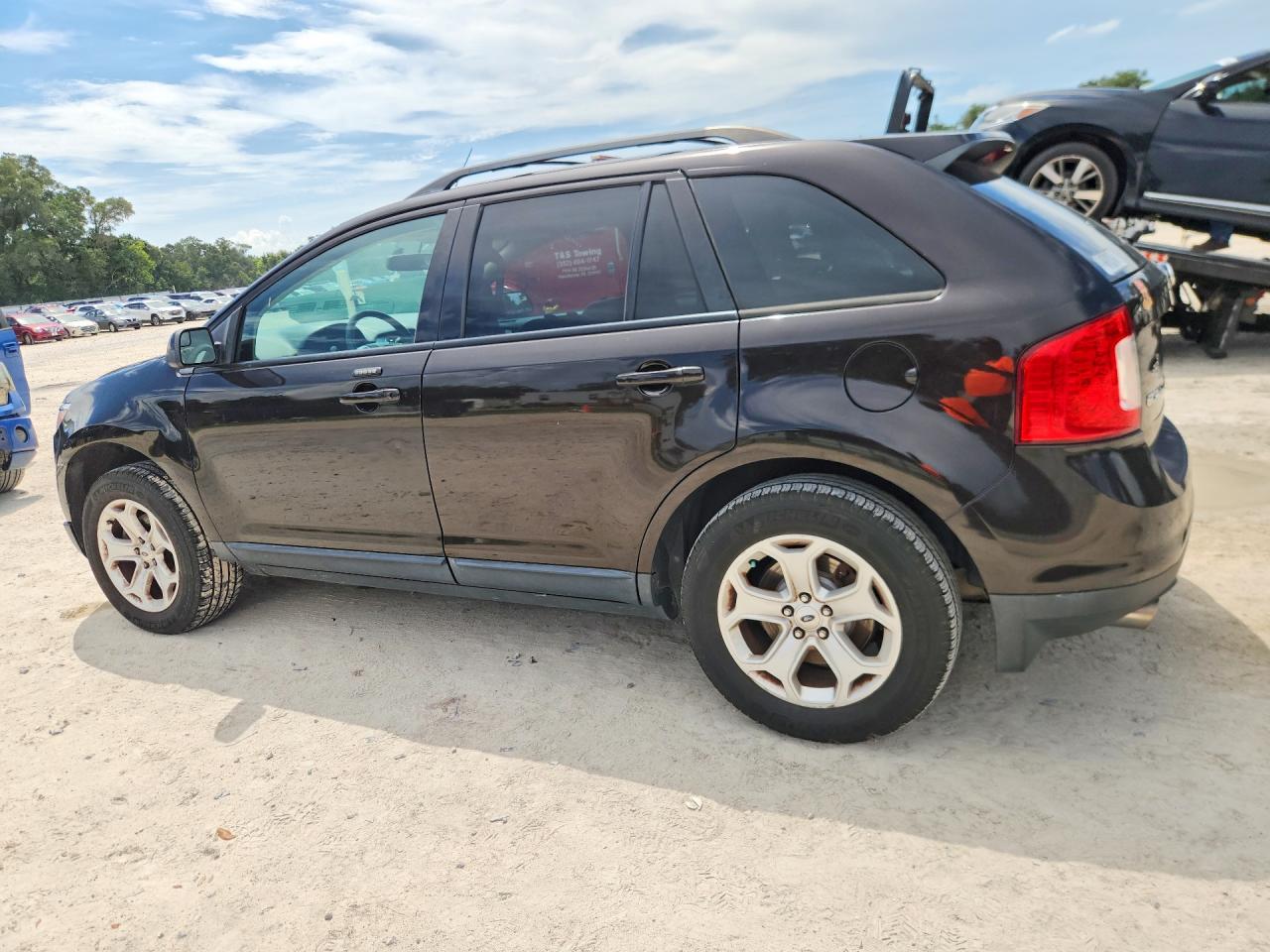 2013 Ford Edge Sel Black vin: 2FMDK3JC8DBE31272