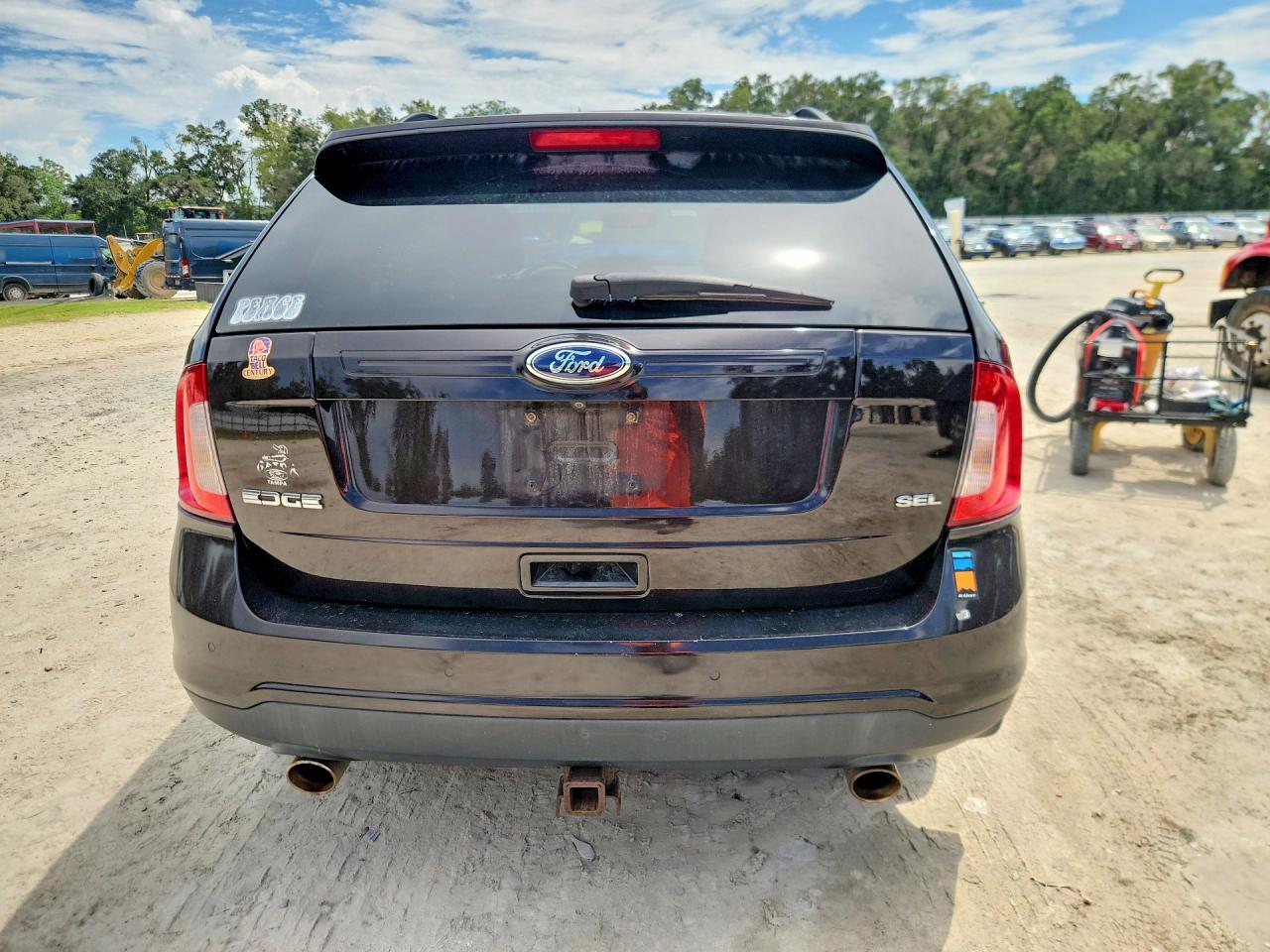 2013 Ford Edge Sel Black vin: 2FMDK3JC8DBE31272