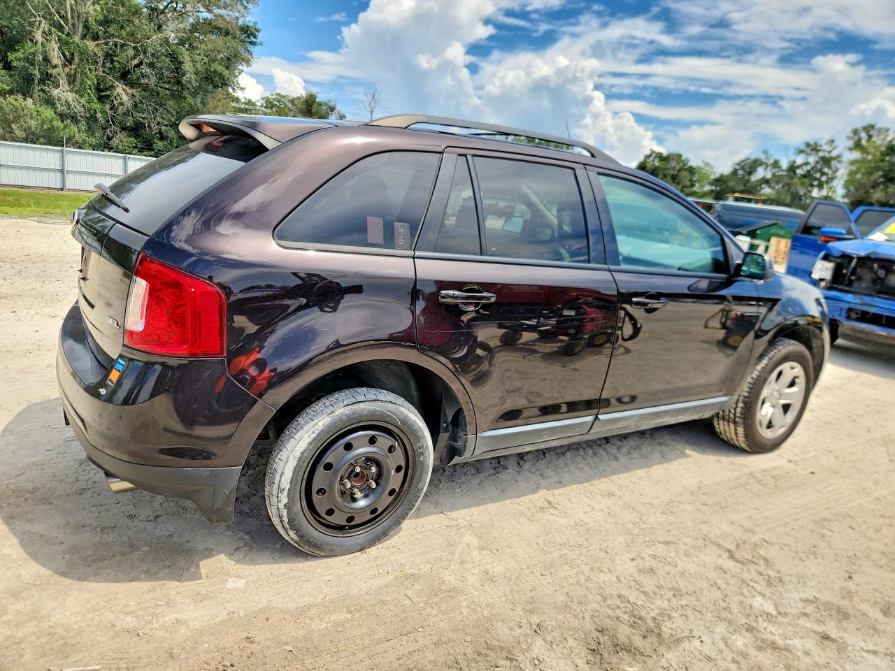 2013 Ford Edge Sel Black vin: 2FMDK3JC8DBE31272