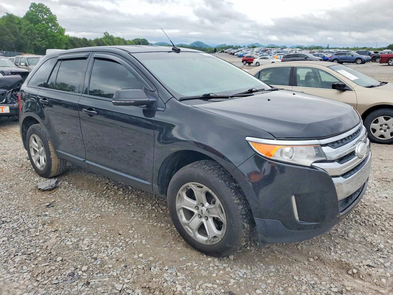 2014 Ford Edge Sel Black vin: 2FMDK3JC8EBA02246