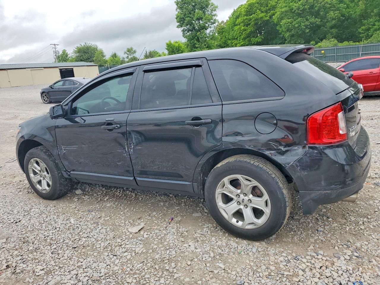 2014 Ford Edge Sel Black vin: 2FMDK3JC8EBA02246