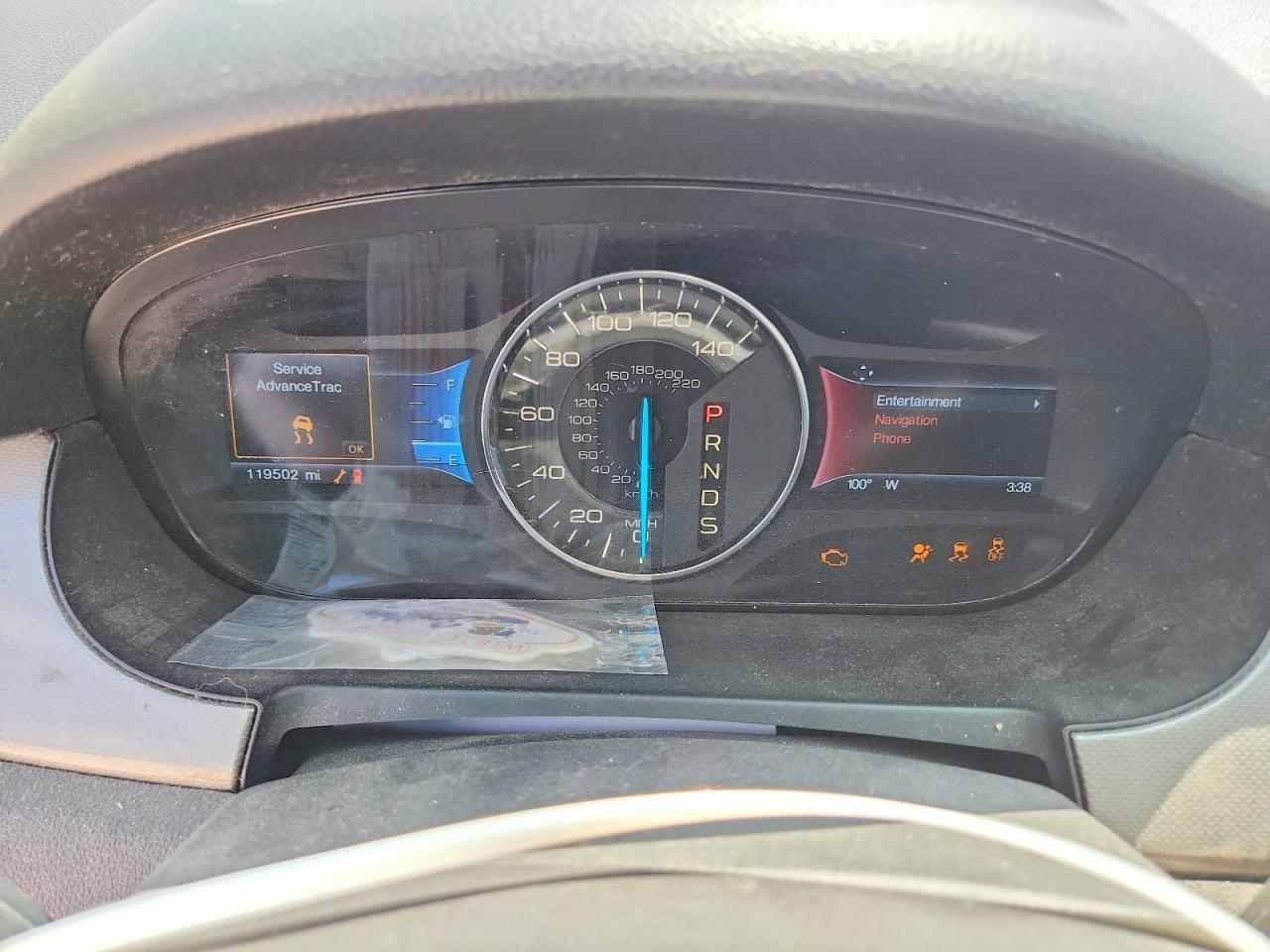 2014 Ford Edge Sel Orange vin: 2FMDK3JC8EBA24716