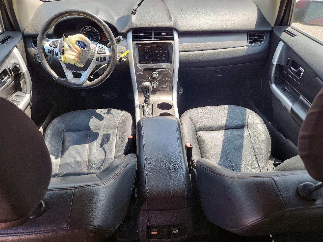 2014 Ford Edge Sel Orange vin: 2FMDK3JC8EBA24716