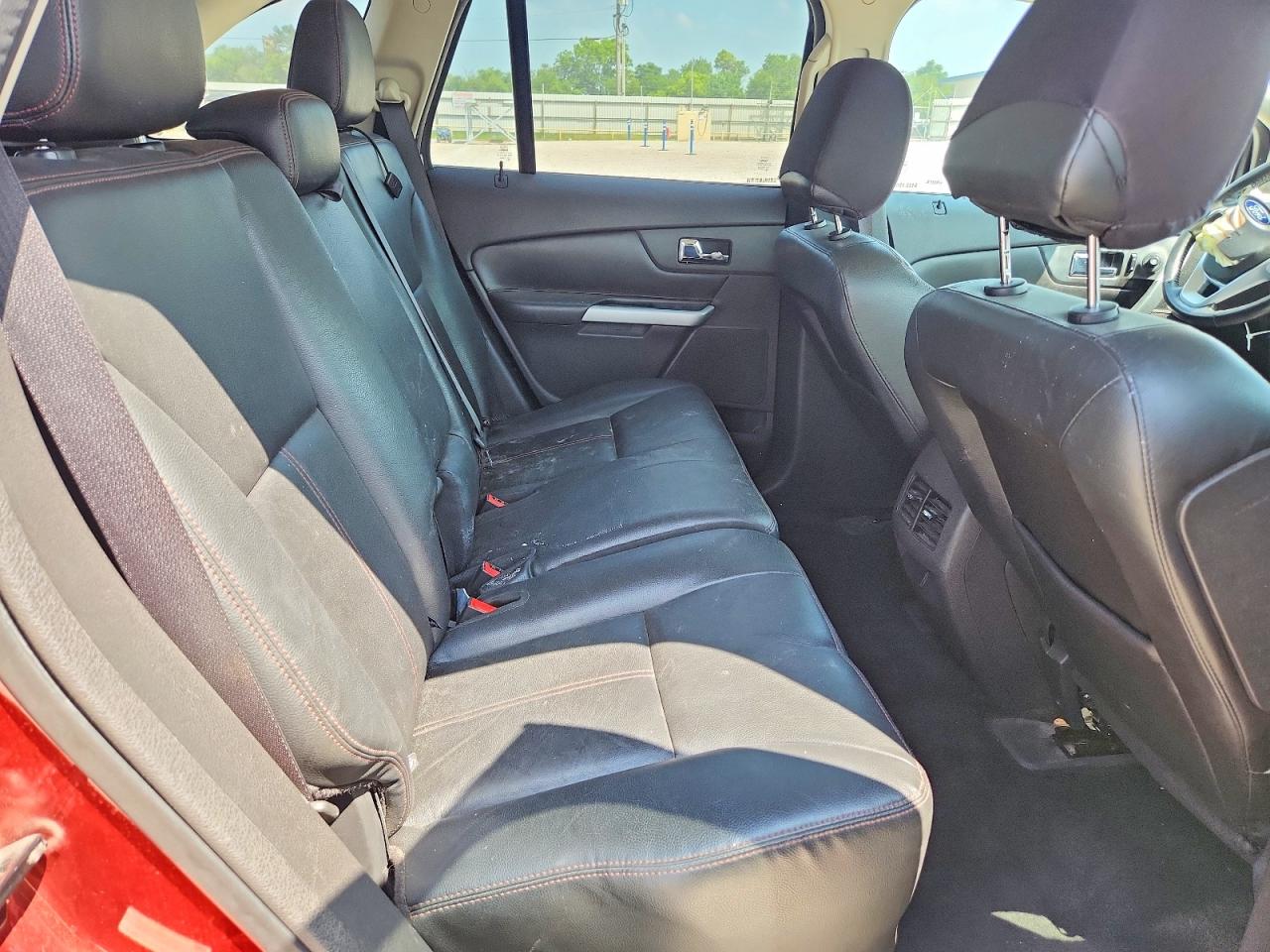 2014 Ford Edge Sel Orange vin: 2FMDK3JC8EBA24716
