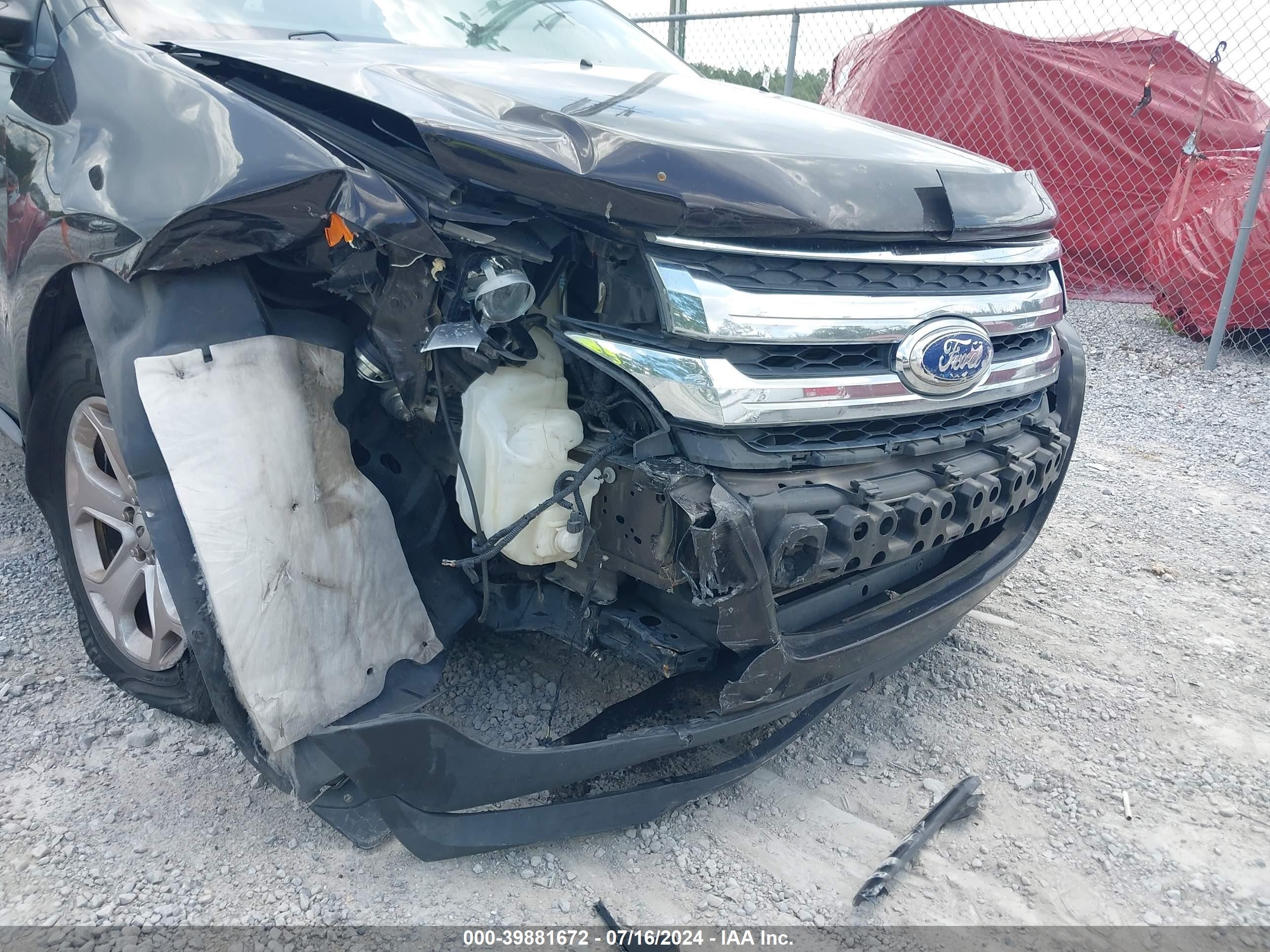 2014 Ford Edge Sel Dark Brown vin: 2FMDK3JC8EBA30645