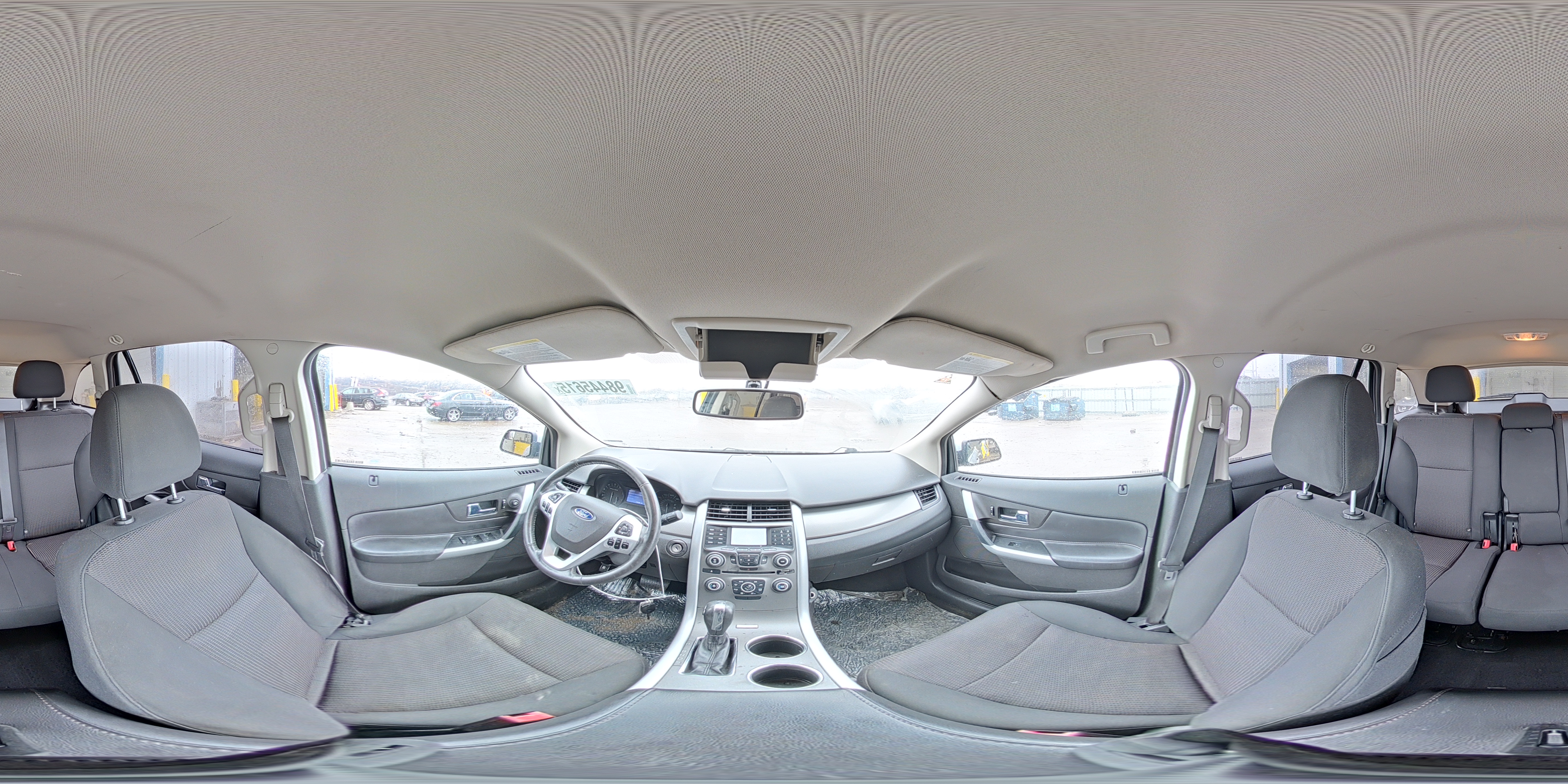 2014 Ford Edge Sel Silver vin: 2FMDK3JC8EBB03982