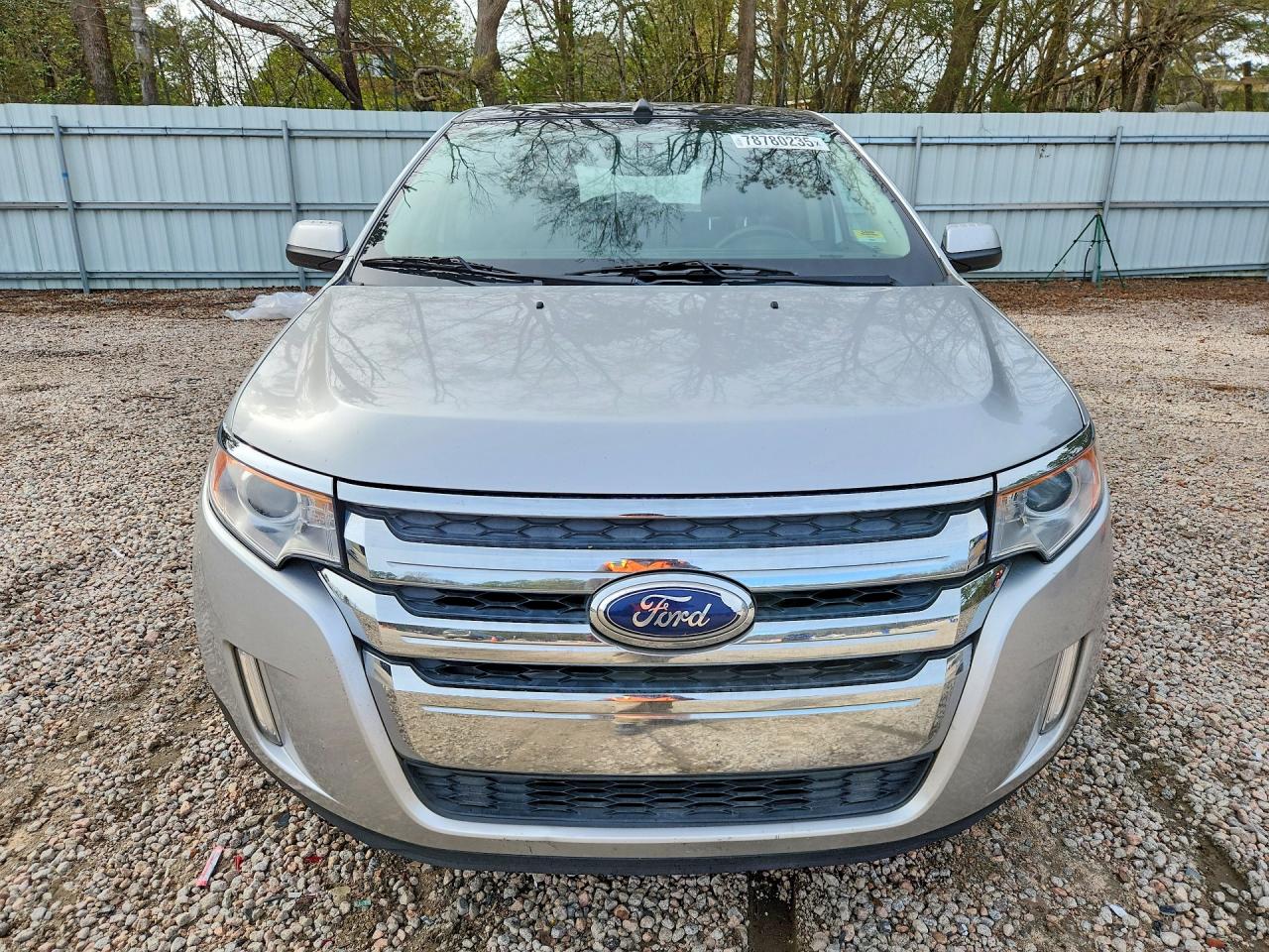 2014 Ford Edge Sel Silver vin: 2FMDK3JC8EBB29451