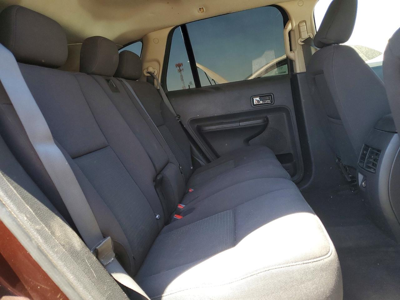 2010 Ford Edge Sel Burgundy vin: 2FMDK3JC9ABA36027
