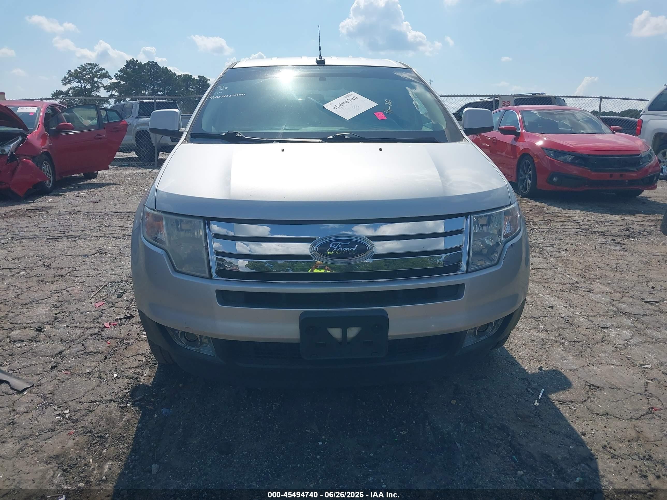 2010 Ford Edge Sel Серебряный vin: 2FMDK3JC9ABA44841