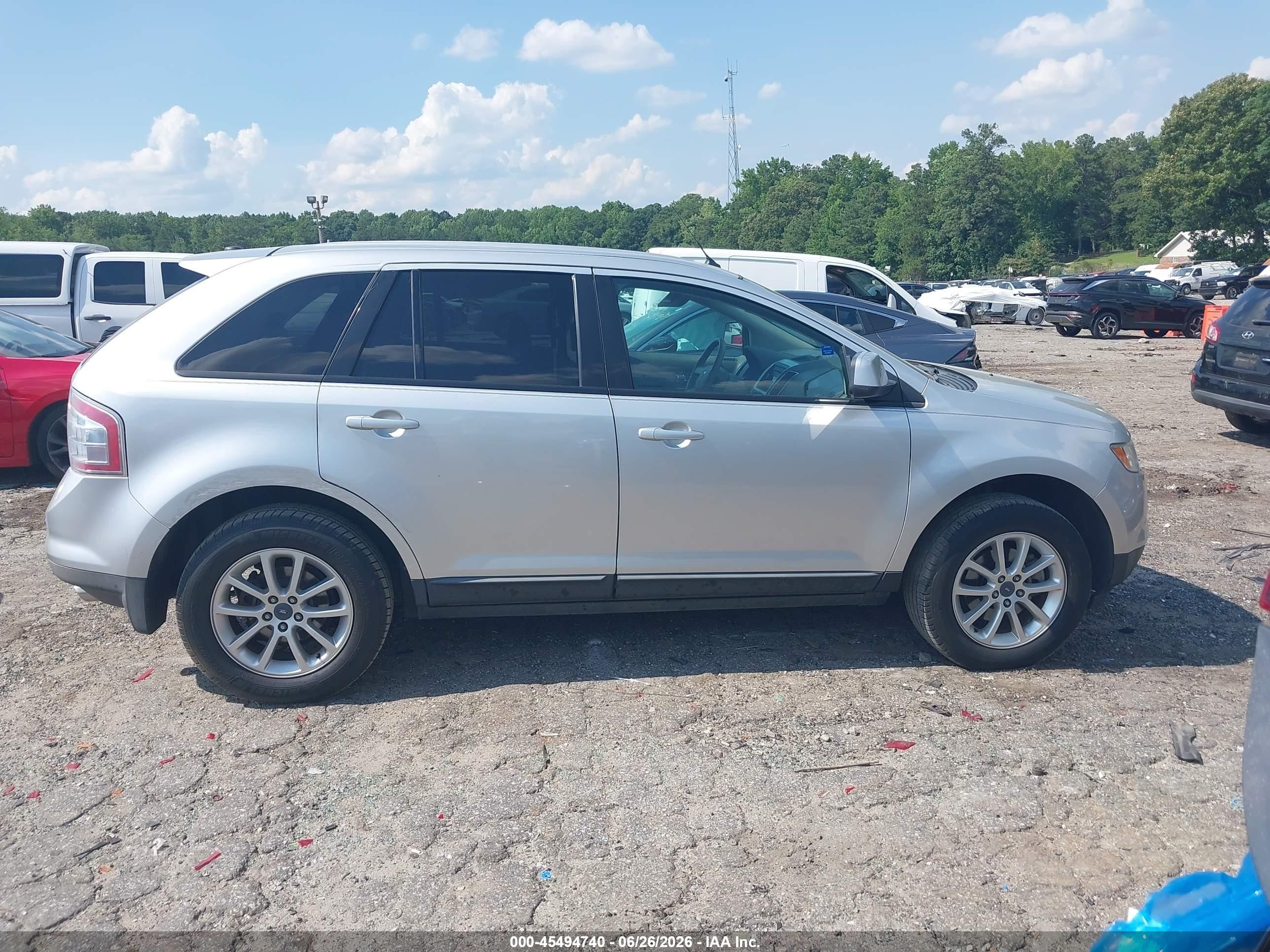 2010 Ford Edge Sel Серебряный vin: 2FMDK3JC9ABA44841