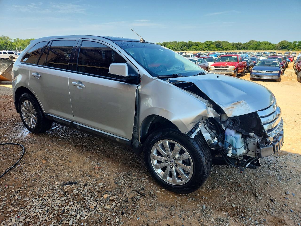 2010 Ford Edge Sel Silver vin: 2FMDK3JC9ABB12801