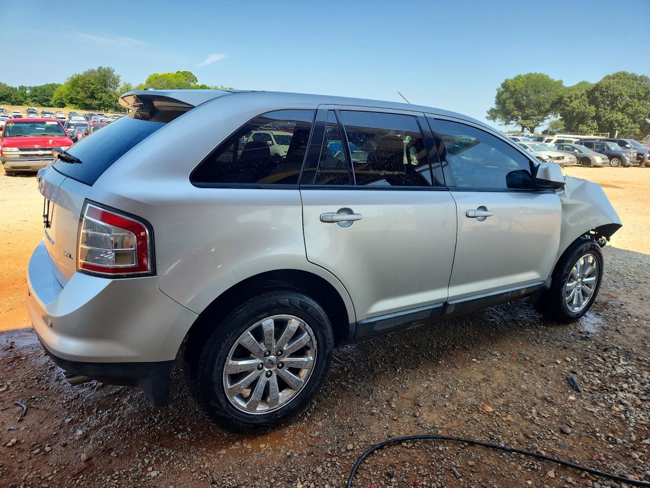 2010 Ford Edge Sel Silver vin: 2FMDK3JC9ABB12801