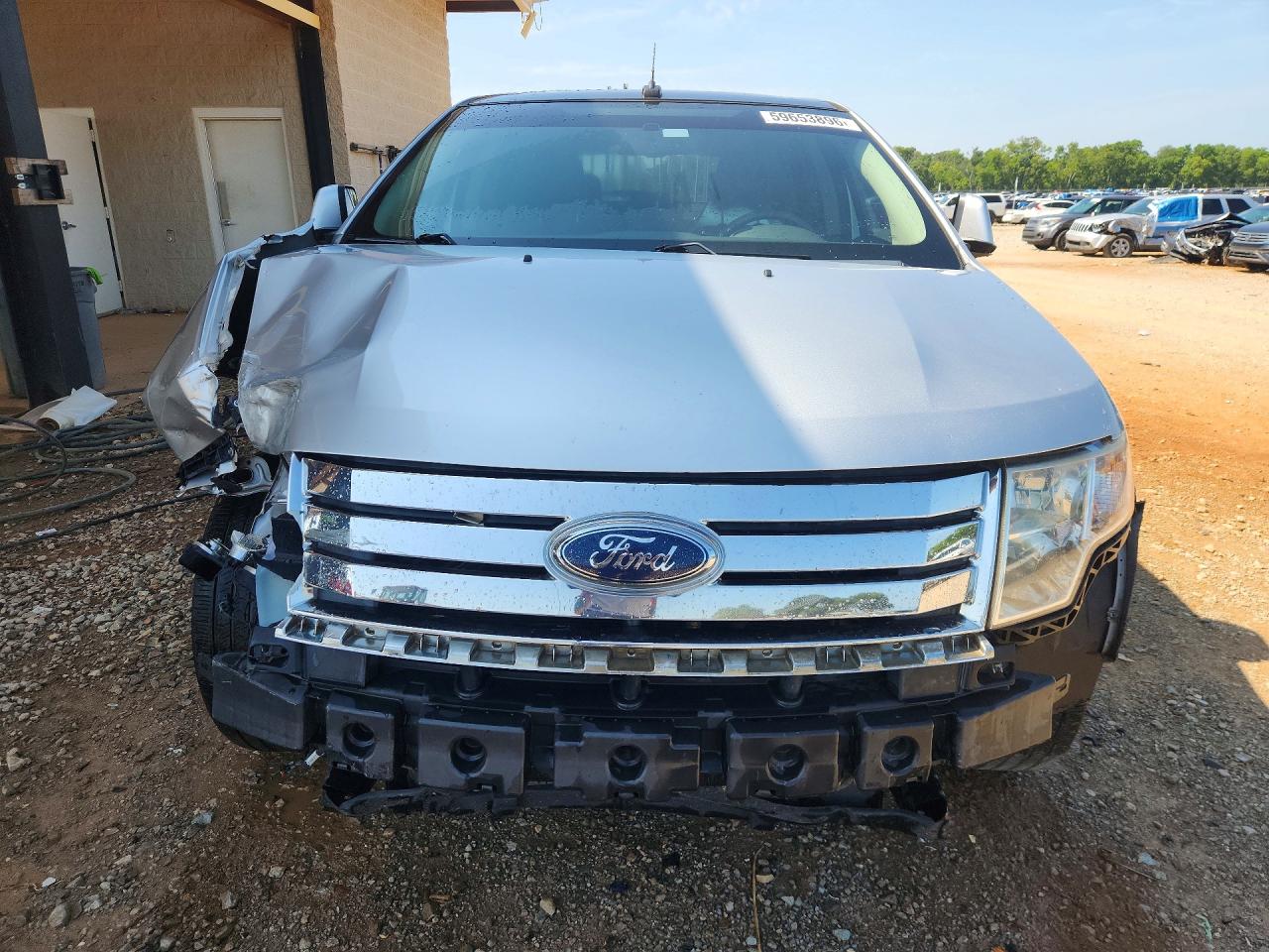 2010 Ford Edge Sel Silver vin: 2FMDK3JC9ABB12801