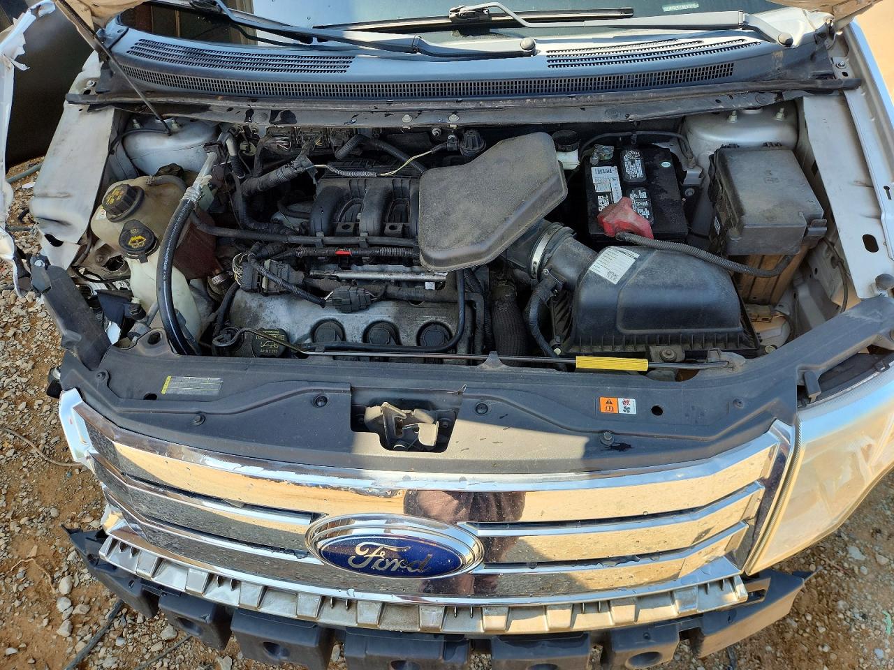 2010 Ford Edge Sel Silver vin: 2FMDK3JC9ABB12801