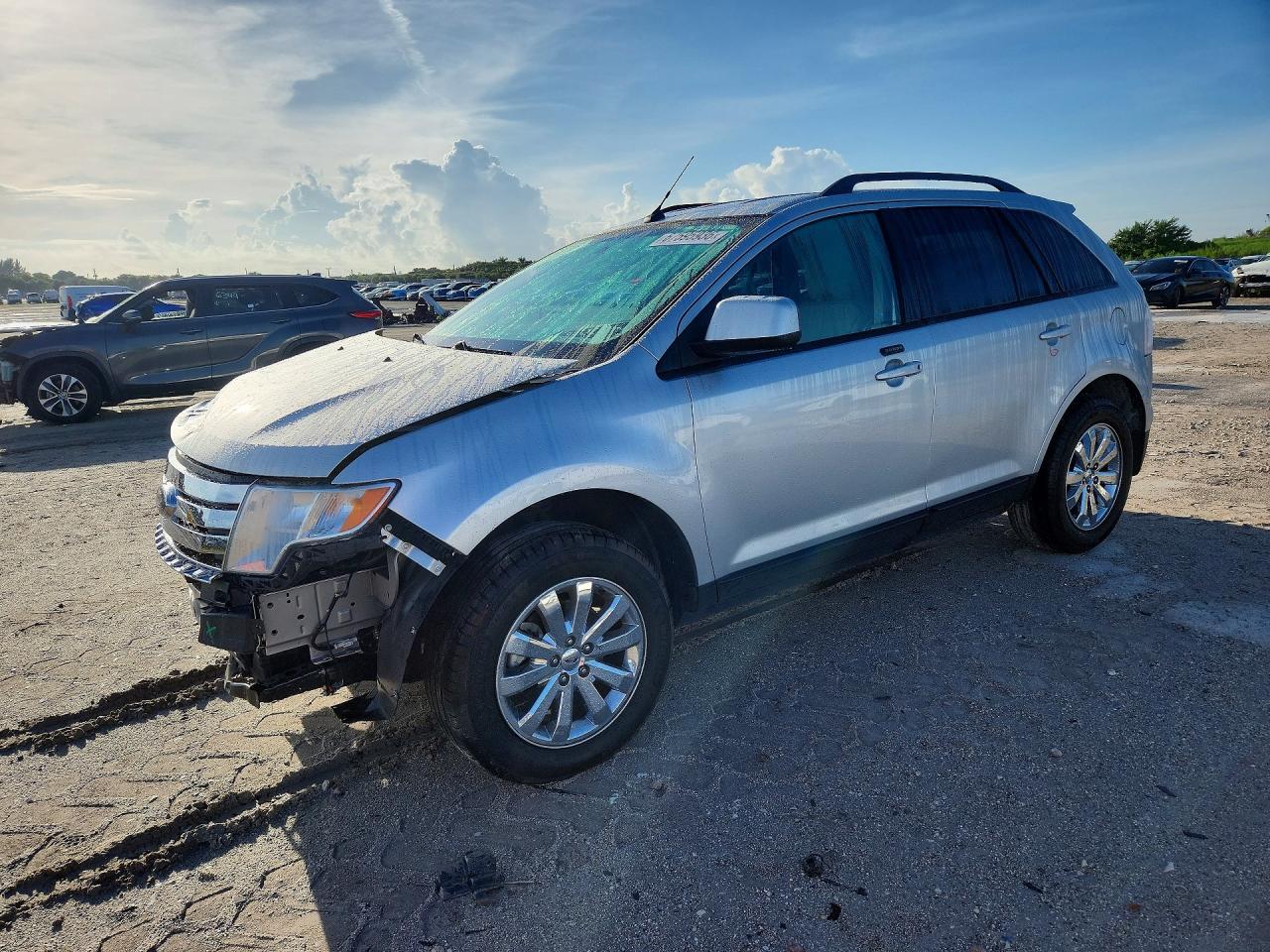2010 Ford Edge Sel Silver vin: 2FMDK3JC9ABB19392