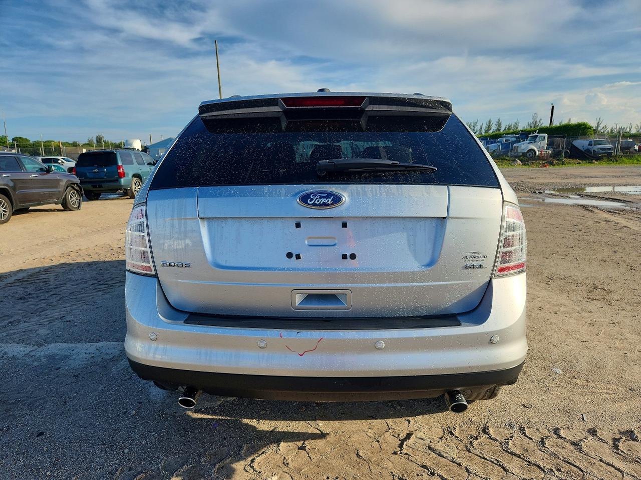 2010 Ford Edge Sel Silver vin: 2FMDK3JC9ABB19392
