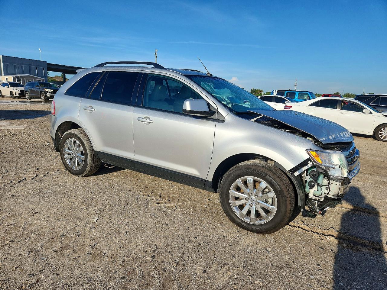 2010 Ford Edge Sel Silver vin: 2FMDK3JC9ABB19392