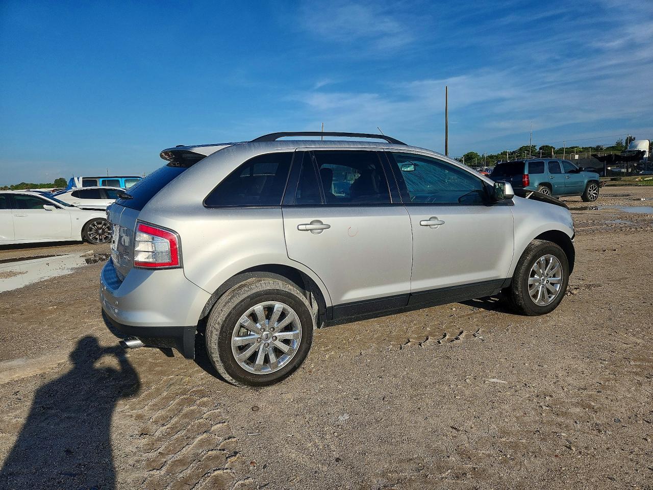2010 Ford Edge Sel Silver vin: 2FMDK3JC9ABB19392