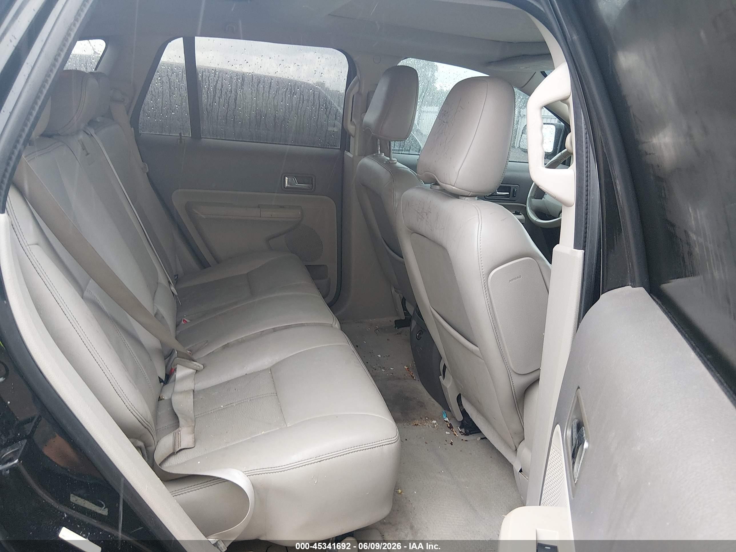 2010 Ford Edge Sel Black vin: 2FMDK3JC9ABB74294