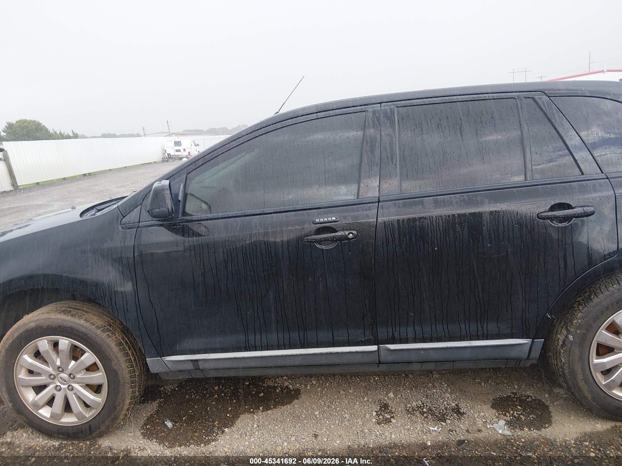 2010 Ford Edge Sel Black vin: 2FMDK3JC9ABB74294