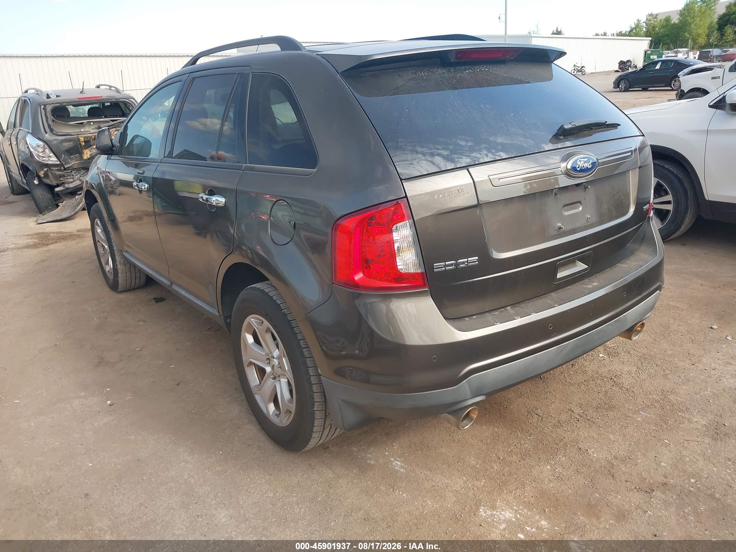 2011 Ford Edge Sel Коричневый vin: 2FMDK3JC9BBA19360