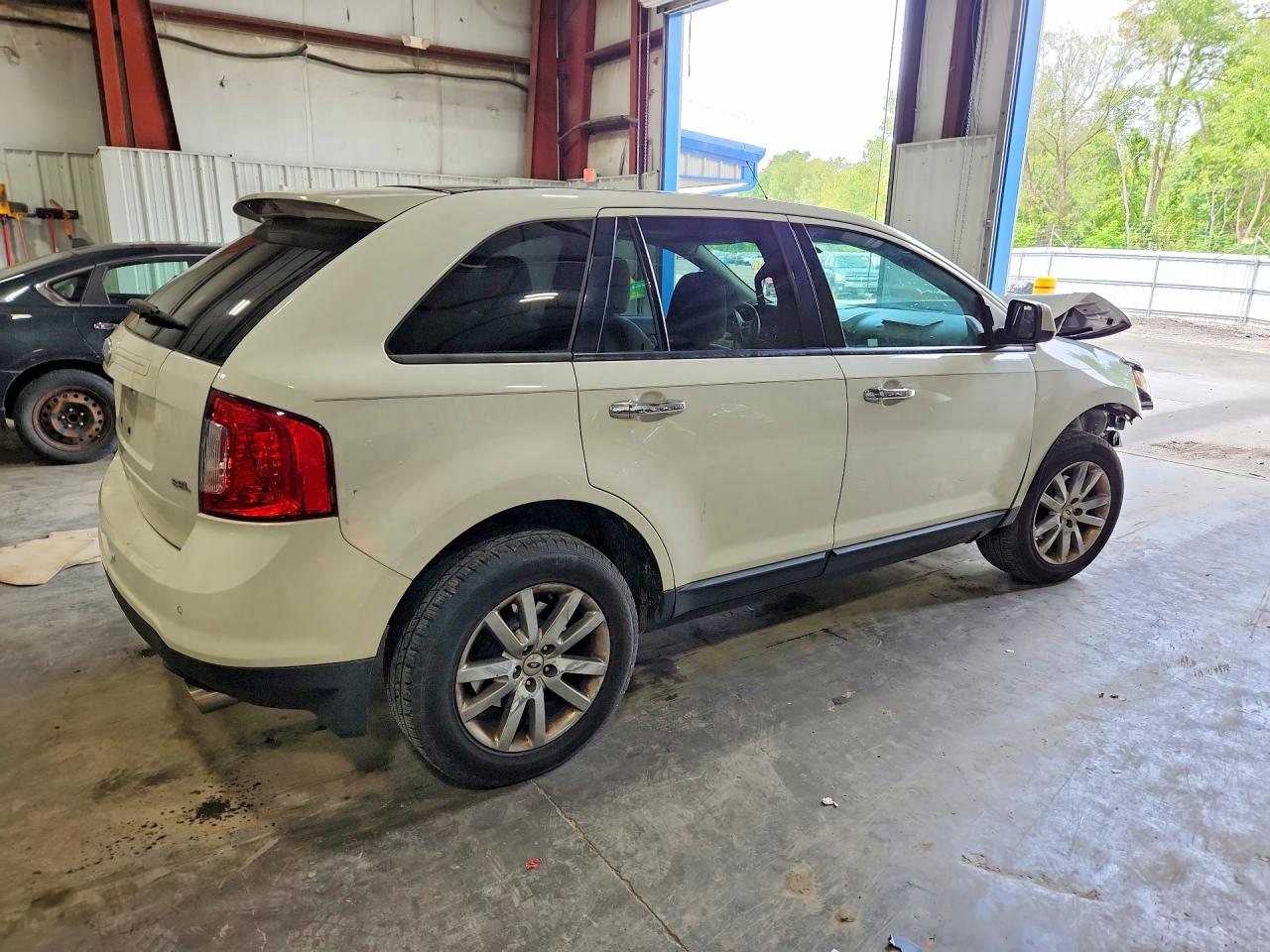 2011 Ford Edge Sel White vin: 2FMDK3JC9BBA44808