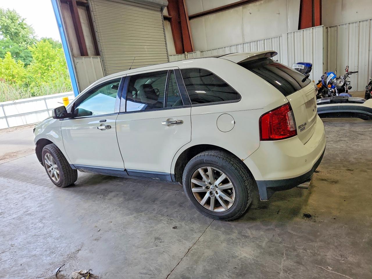 2011 Ford Edge Sel White vin: 2FMDK3JC9BBA44808