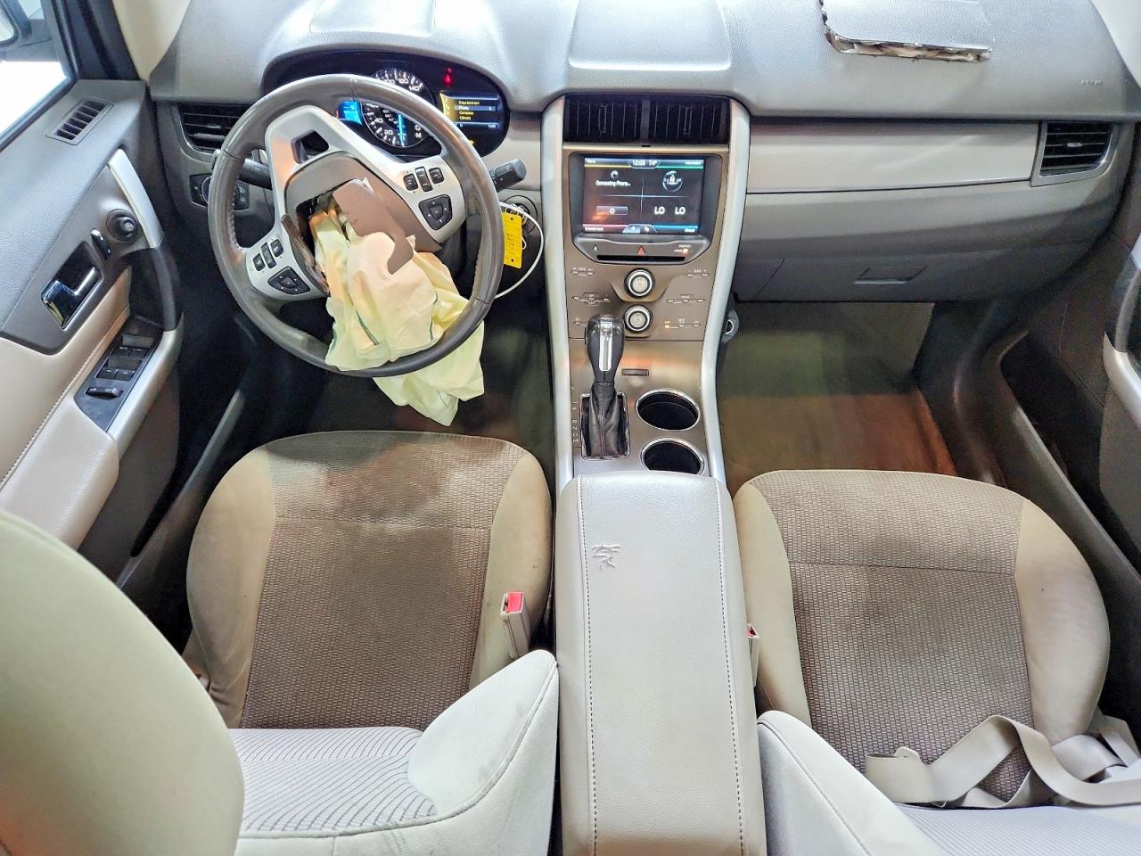 2011 Ford Edge Sel White vin: 2FMDK3JC9BBA44808