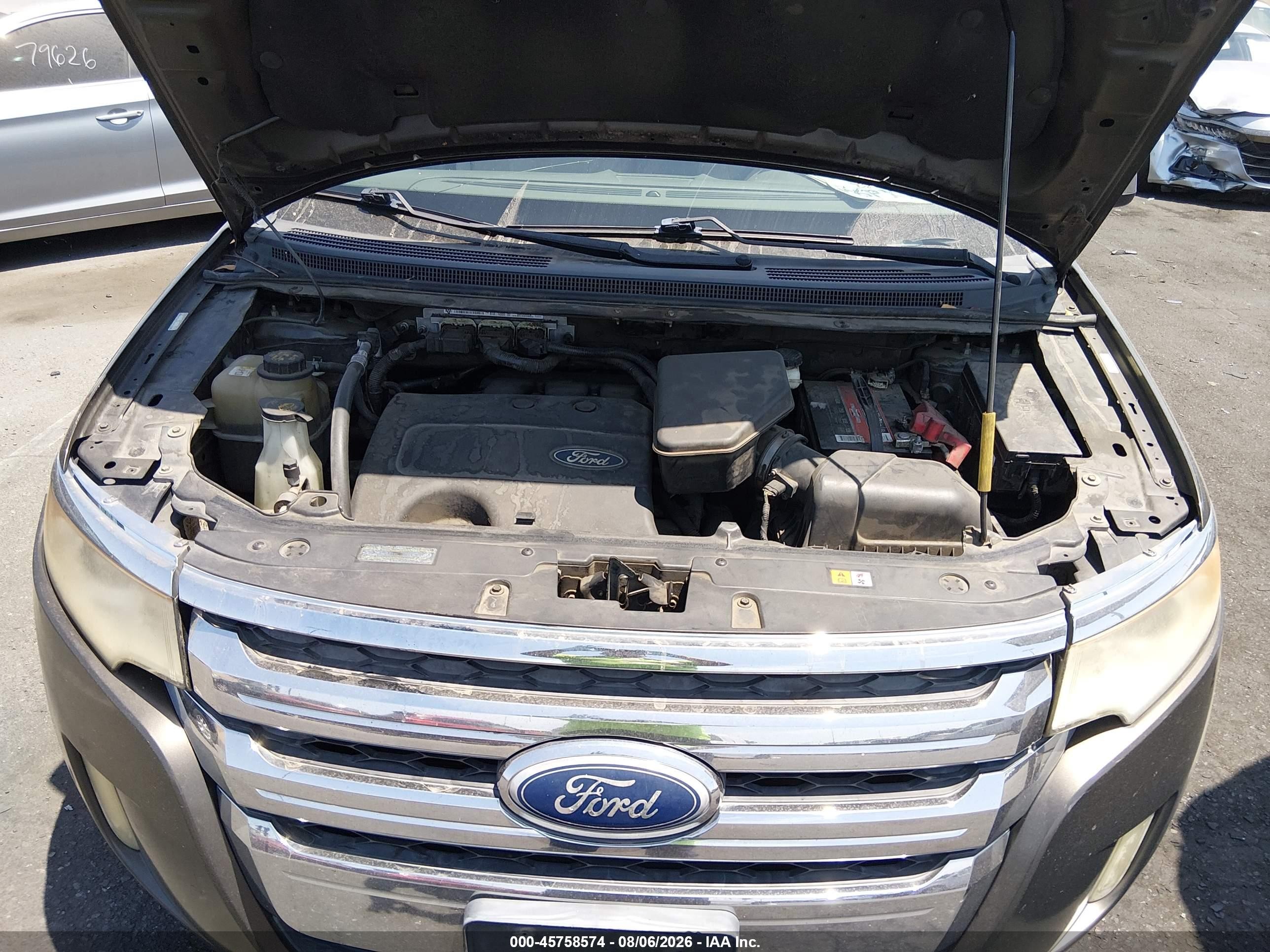 2011 Ford Edge Sel Brown vin: 2FMDK3JC9BBA71443