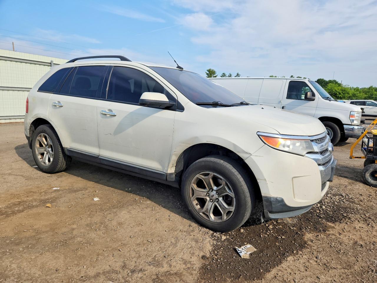 2011 Ford Edge Sel White vin: 2FMDK3JC9BBA95158