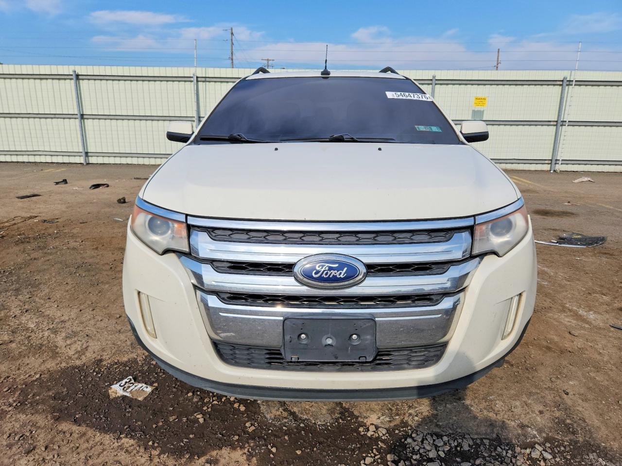 2011 Ford Edge Sel White vin: 2FMDK3JC9BBA95158