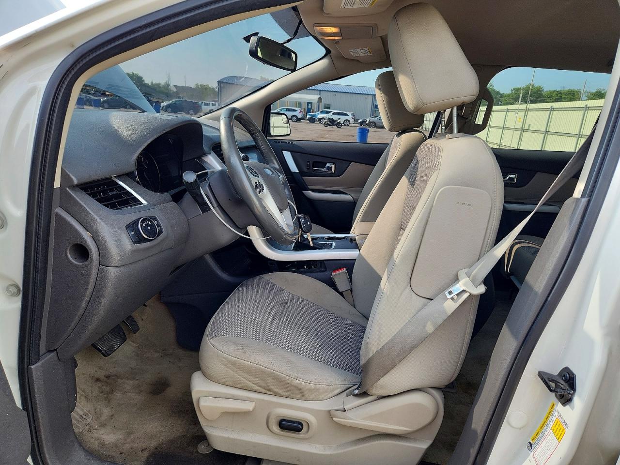 2011 Ford Edge Sel White vin: 2FMDK3JC9BBA95158