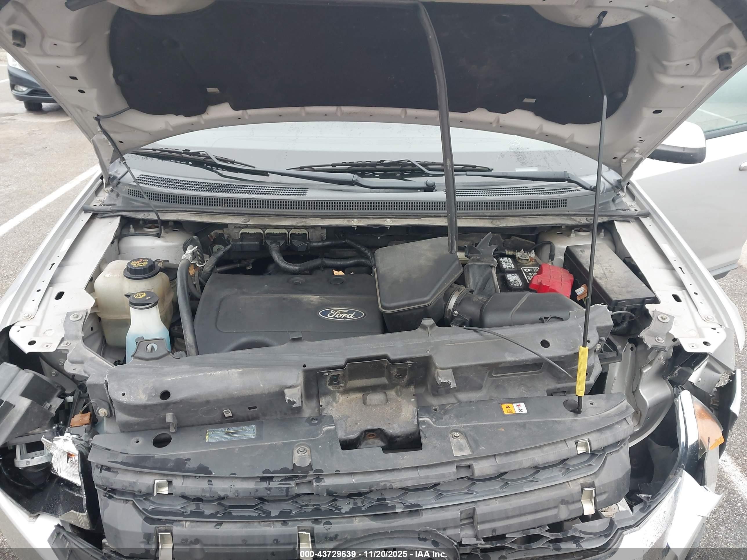 2011 Ford Edge Sel Серебряный vin: 2FMDK3JC9BBB43452