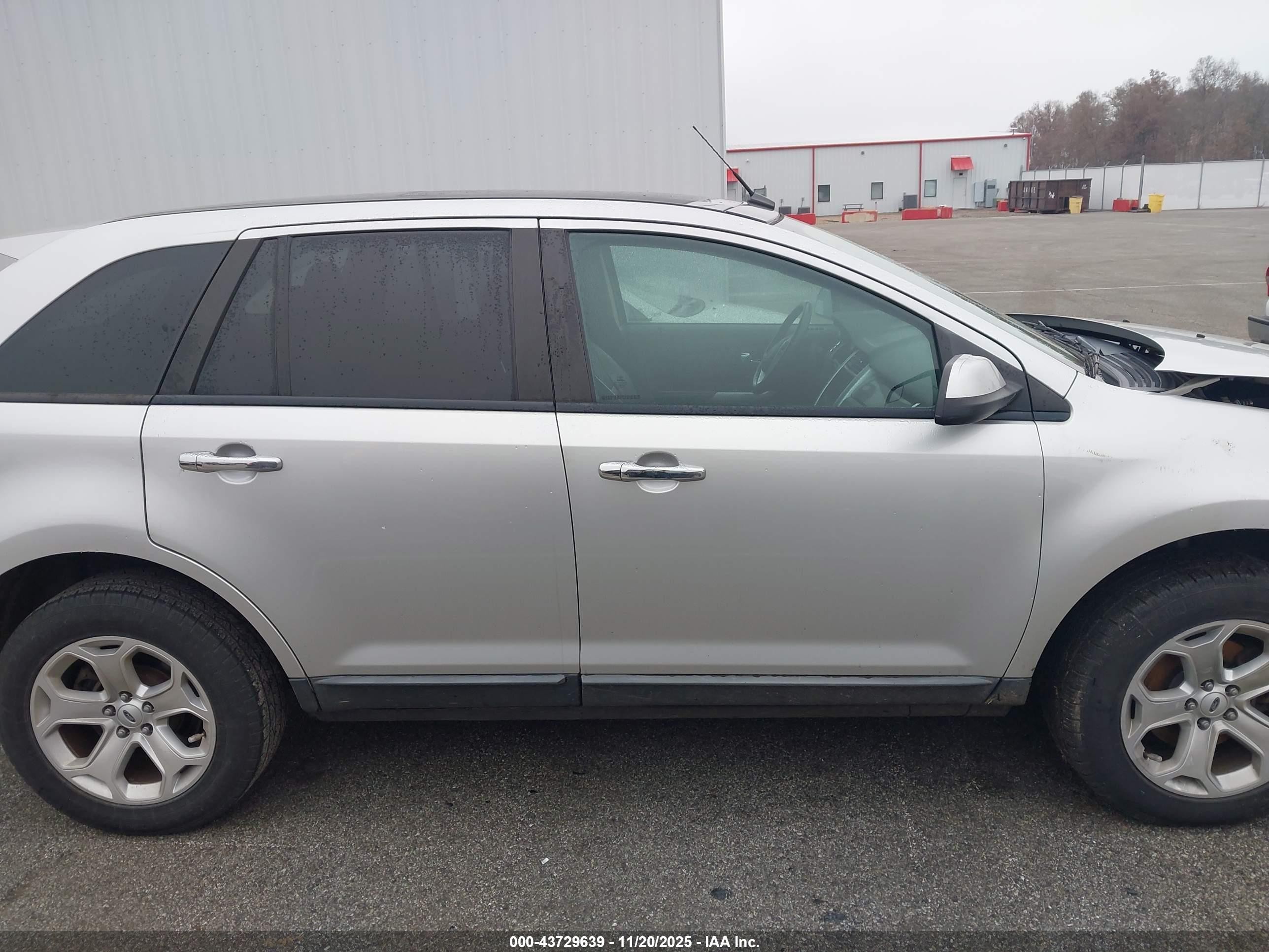 2011 Ford Edge Sel Серебряный vin: 2FMDK3JC9BBB43452
