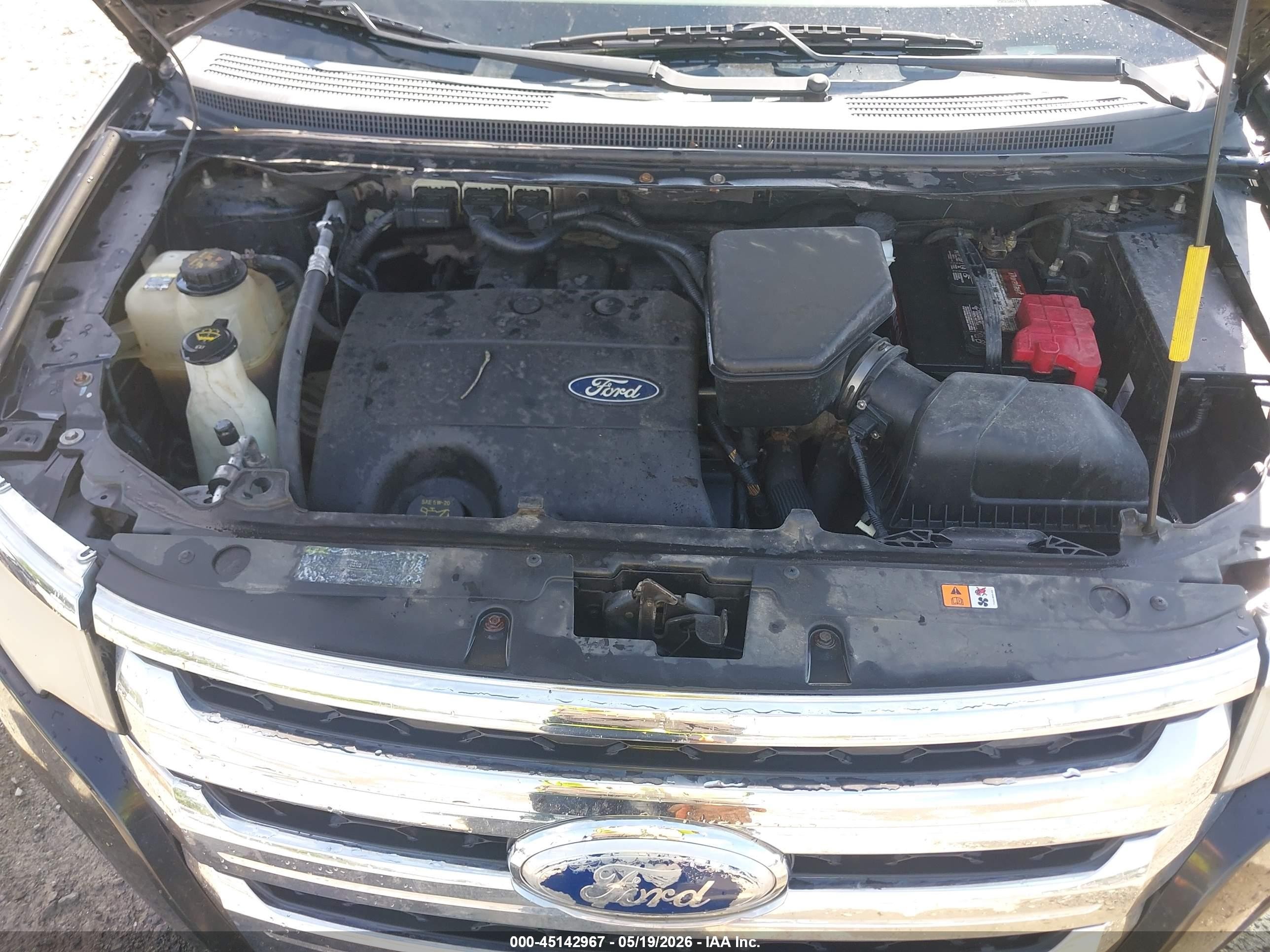 2012 Ford Edge Sel Black vin: 2FMDK3JC9CBA02270