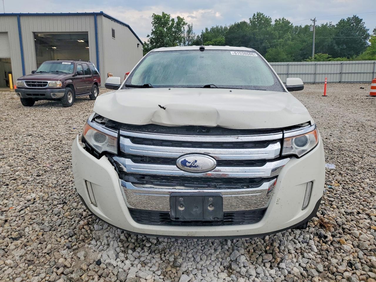 2012 Ford Edge Sel White vin: 2FMDK3JC9CBA19053