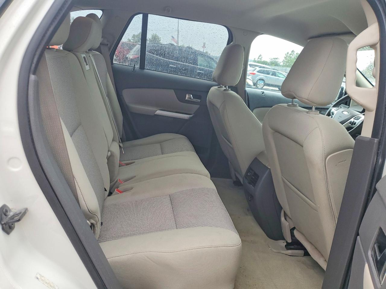 2012 Ford Edge Sel White vin: 2FMDK3JC9CBA19053