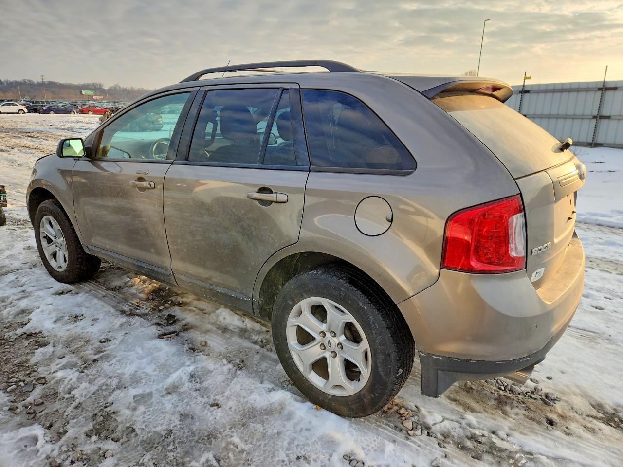 2012 Ford Edge Sel Brown vin: 2FMDK3JC9CBA69774