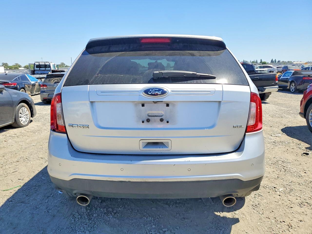 2012 Ford Edge Sel Silver vin: 2FMDK3JC9CBA92584
