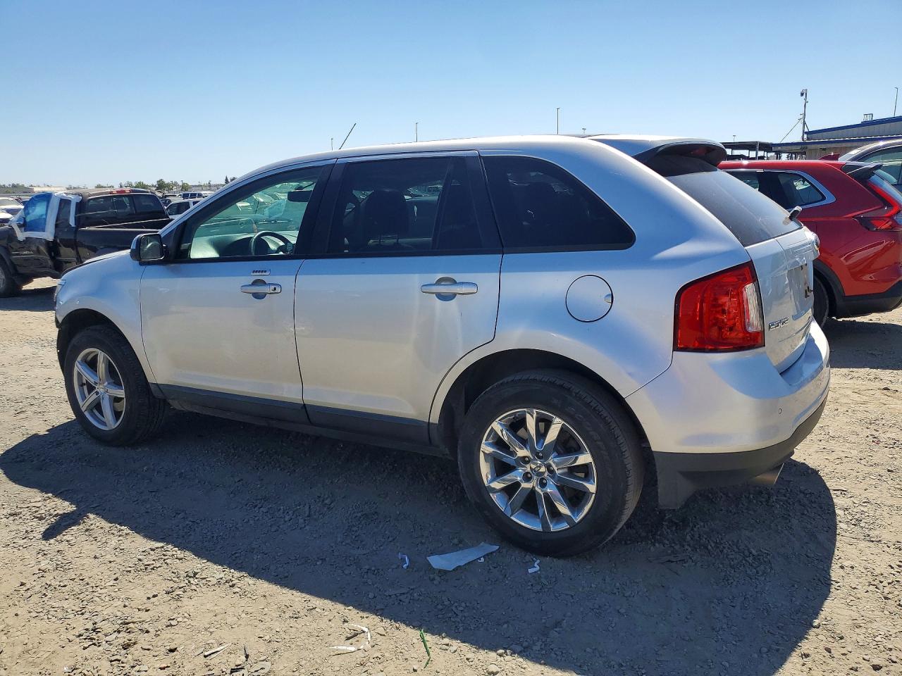 2012 Ford Edge Sel Silver vin: 2FMDK3JC9CBA92584