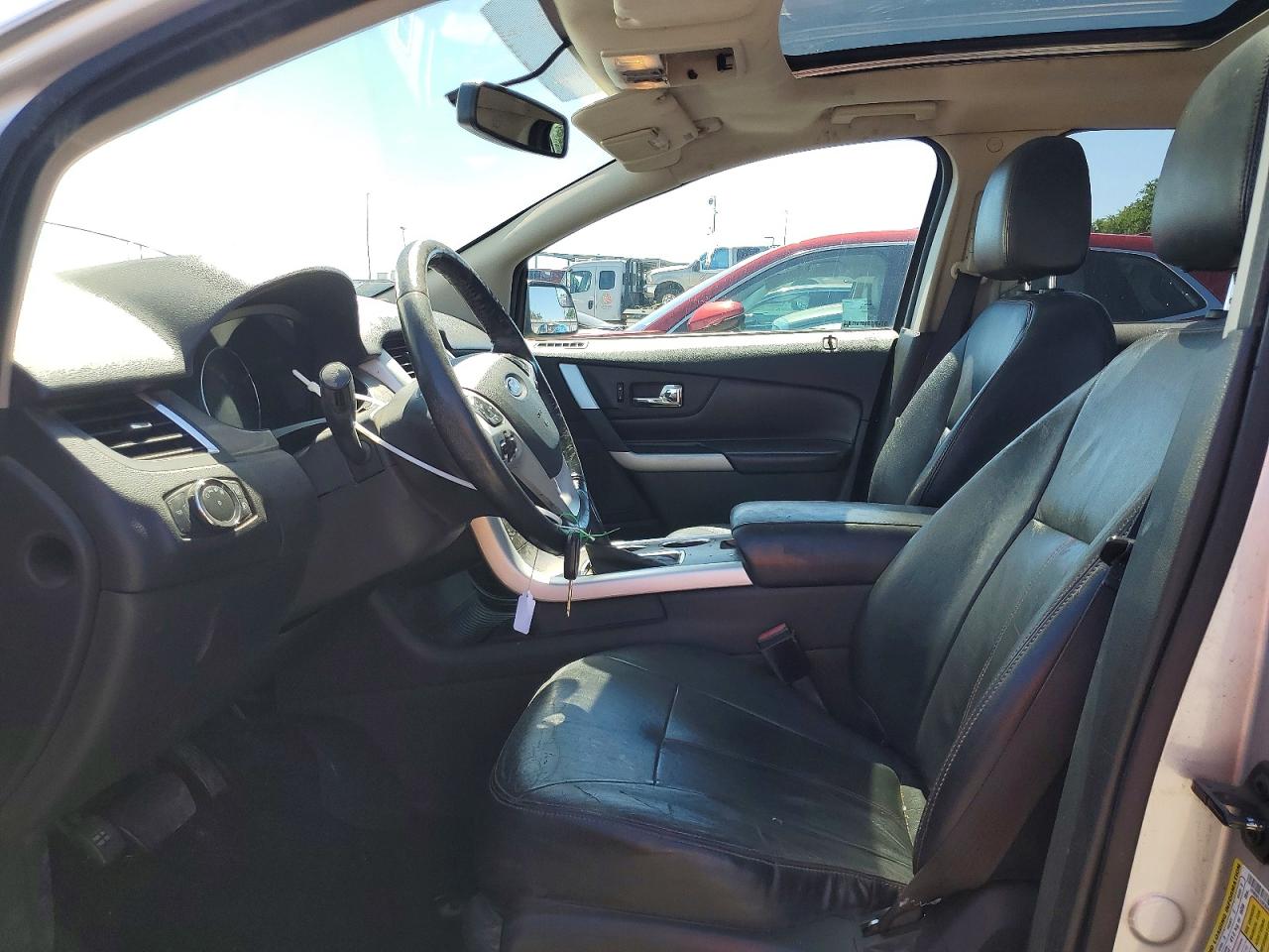 2012 Ford Edge Sel Silver vin: 2FMDK3JC9CBA92584