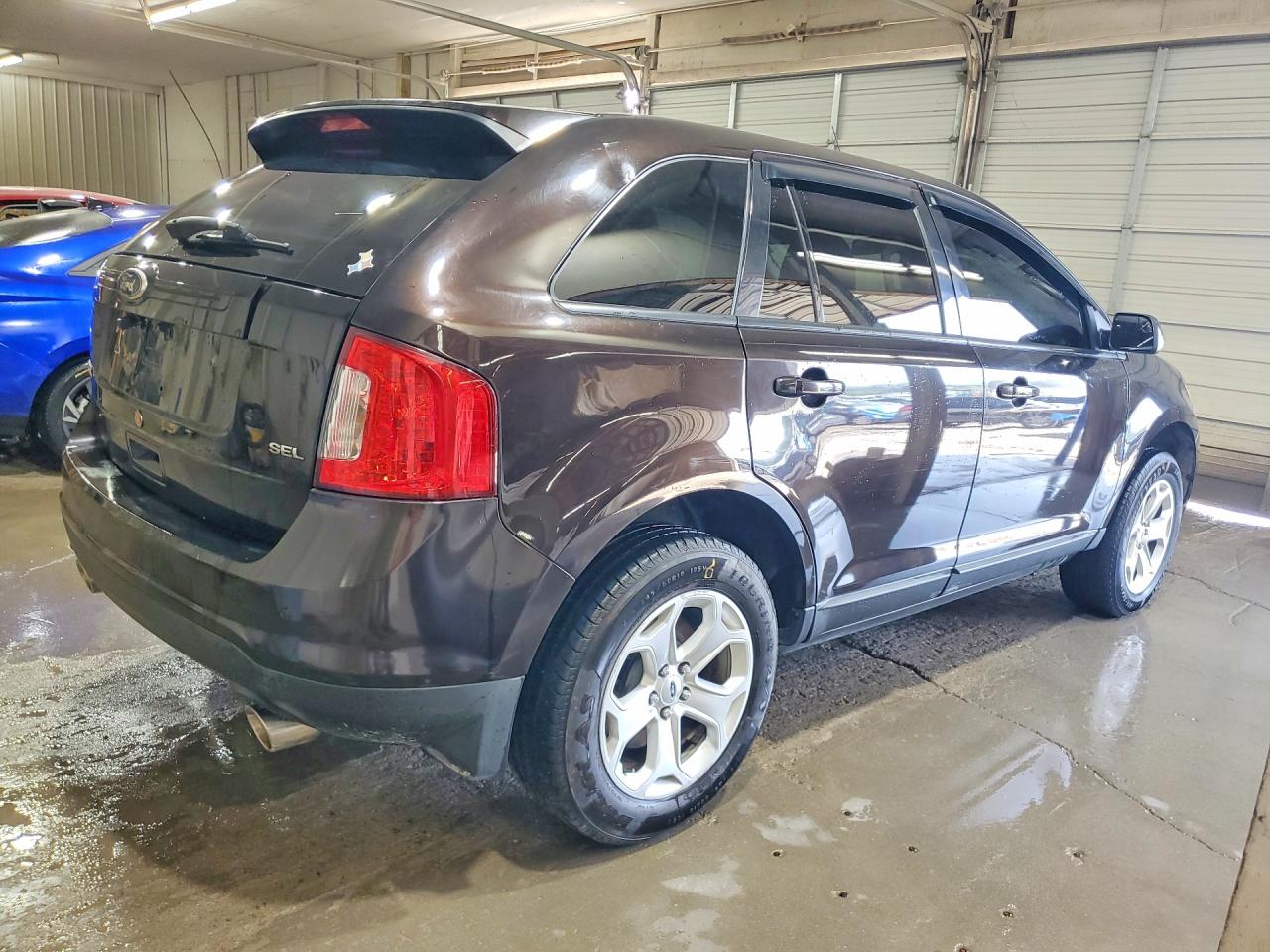 2013 Ford Edge Sel Brown vin: 2FMDK3JC9DBA35285